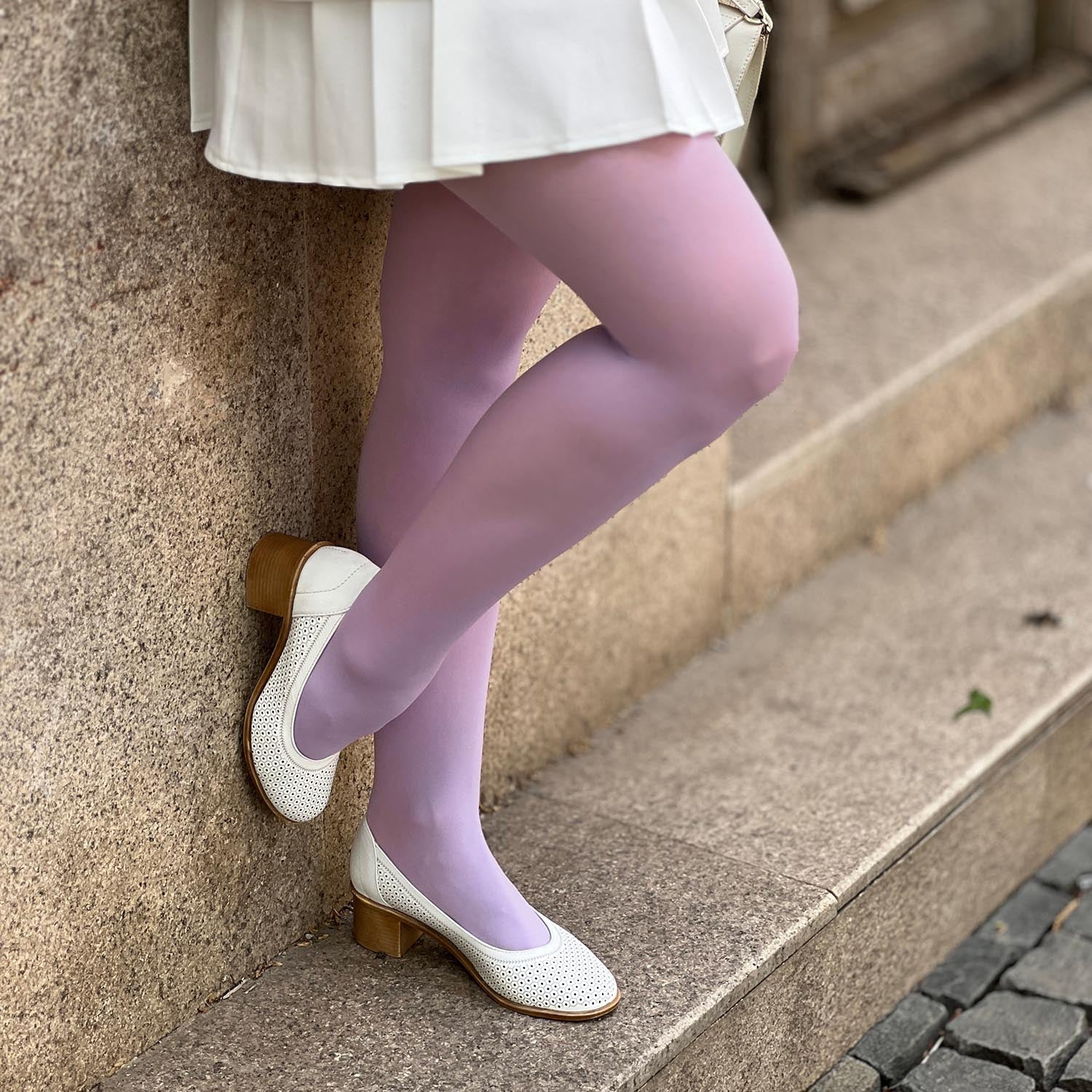 50 Denier Tights - Wisteria - Zenithce