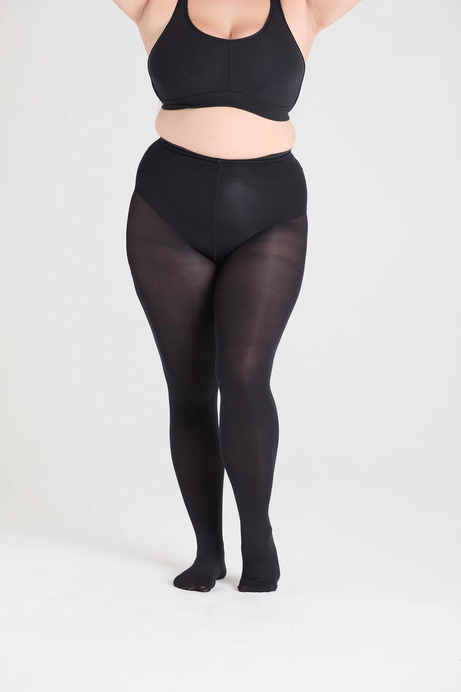 Stay Cool 80 Denier Tights - Black - Zenithce