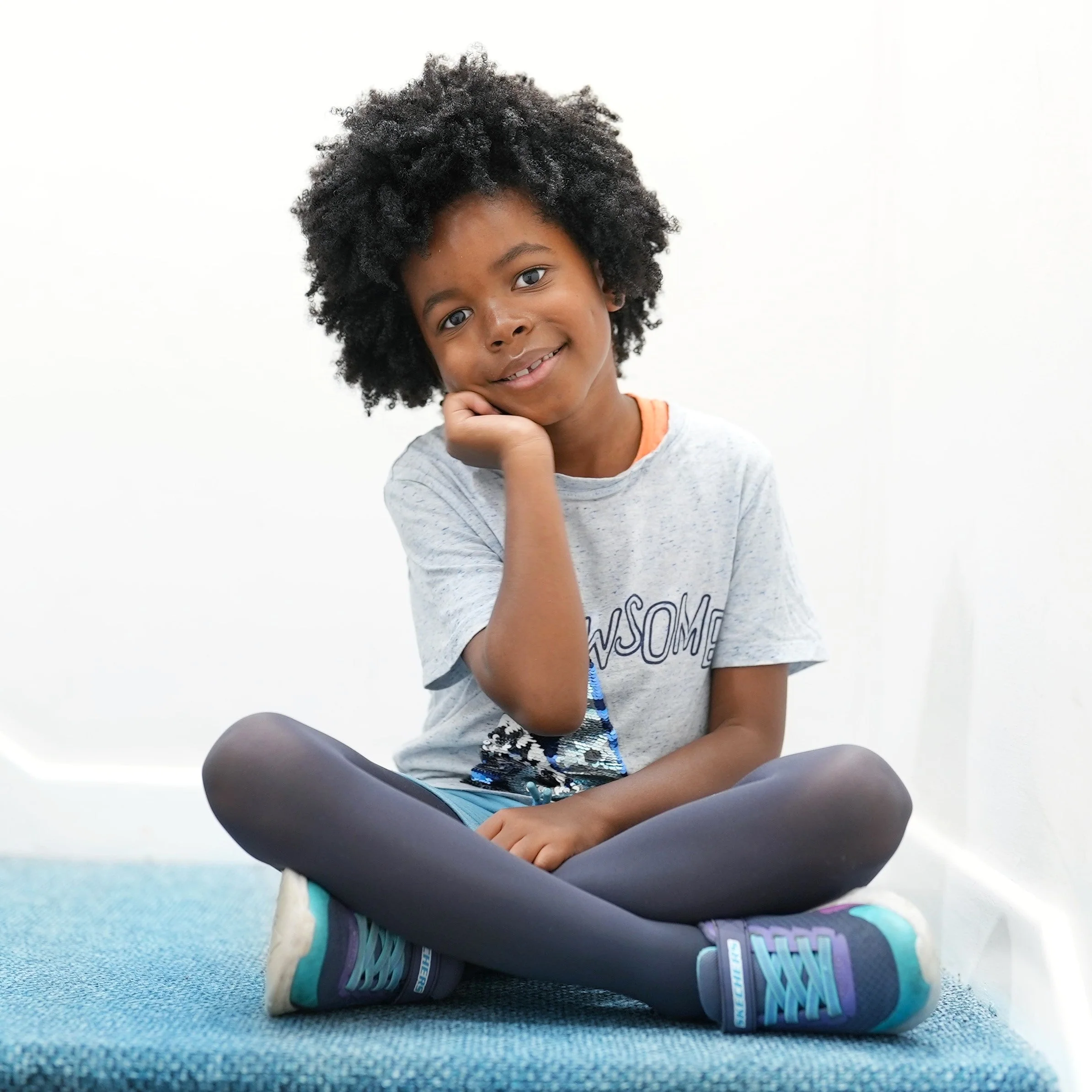 Kids Tights - Slate Grey - Zenithce