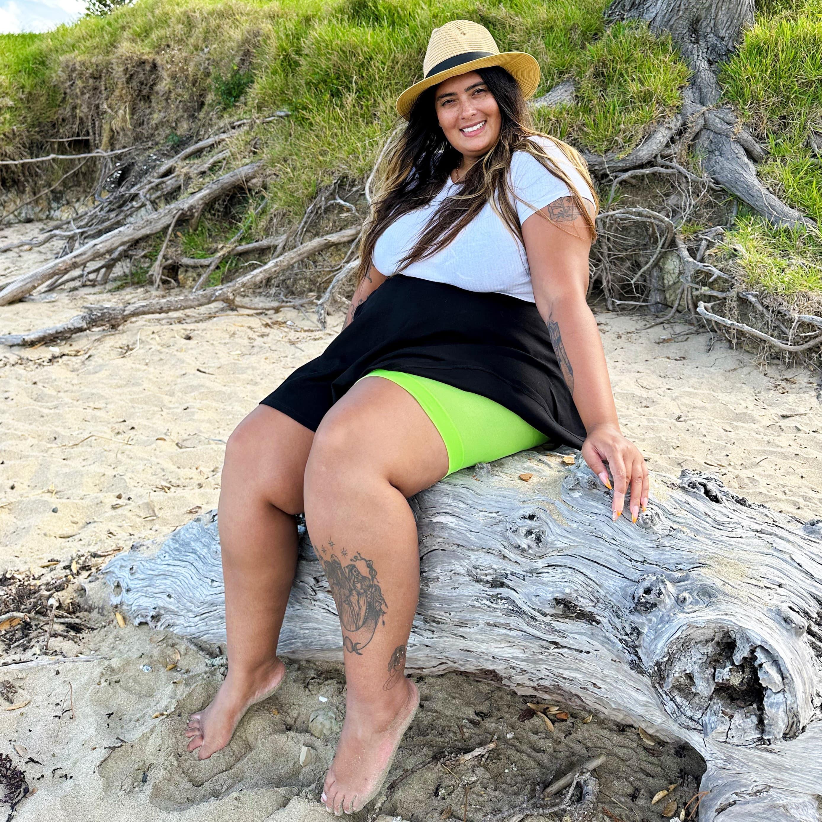 Stay Cool Chub Rub Shorts - Kiwi - Zenithce