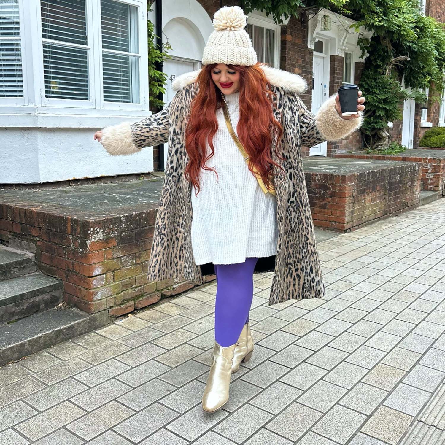 120 Denier Tights - Iris - Zenithce