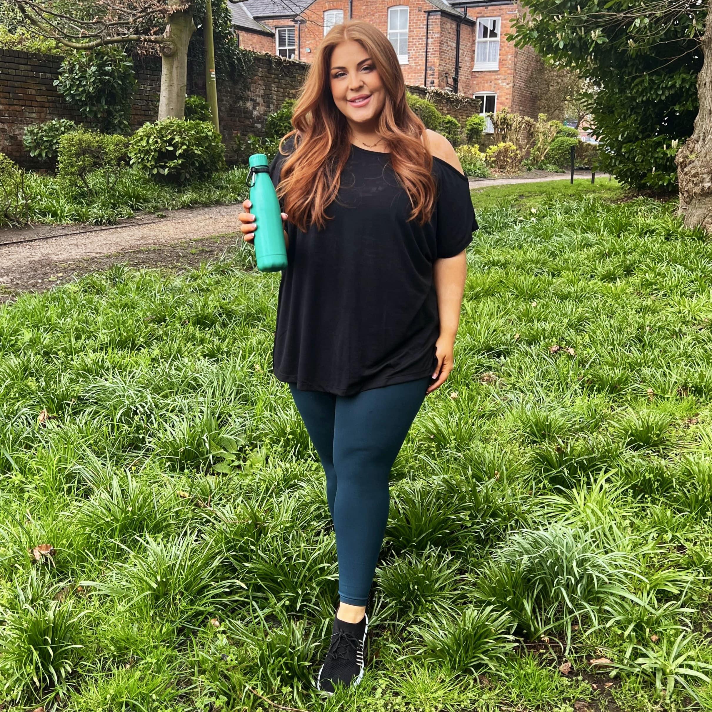 Debbie Off Shoulder Tee - Black - Zenithce