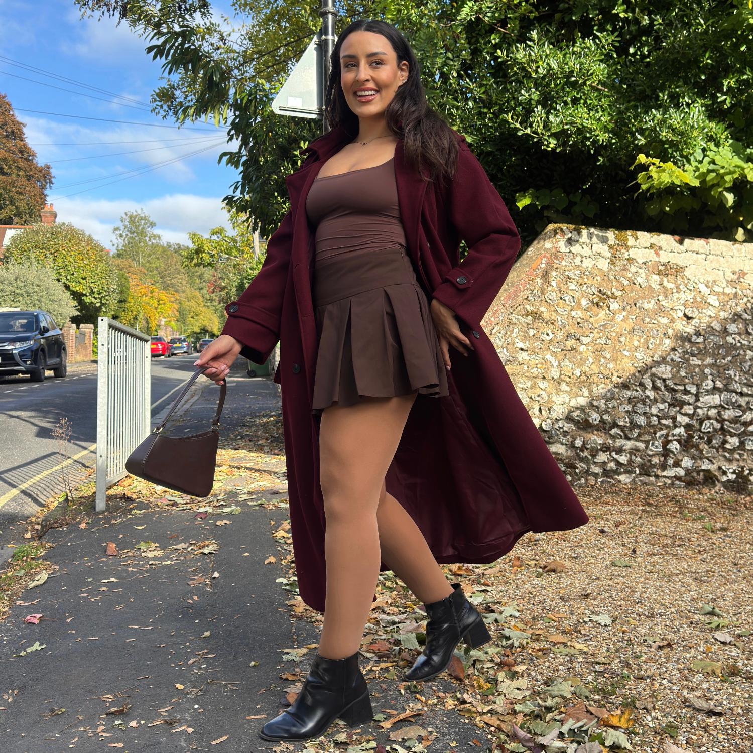 80 Denier Tights - Mocha - Zenithce