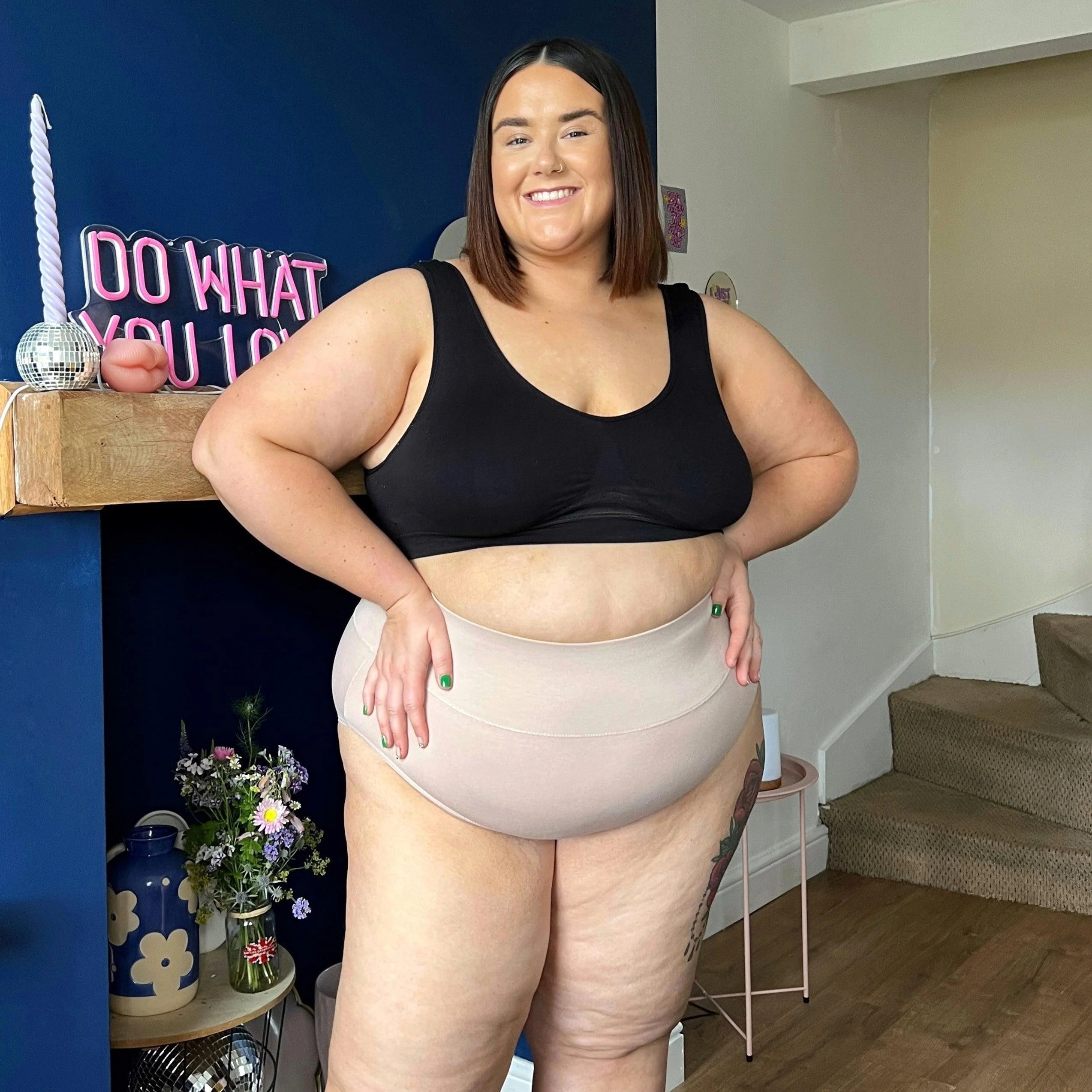 Organic Cotton Full Brief Knickers - Milk Bottle - Zenithce