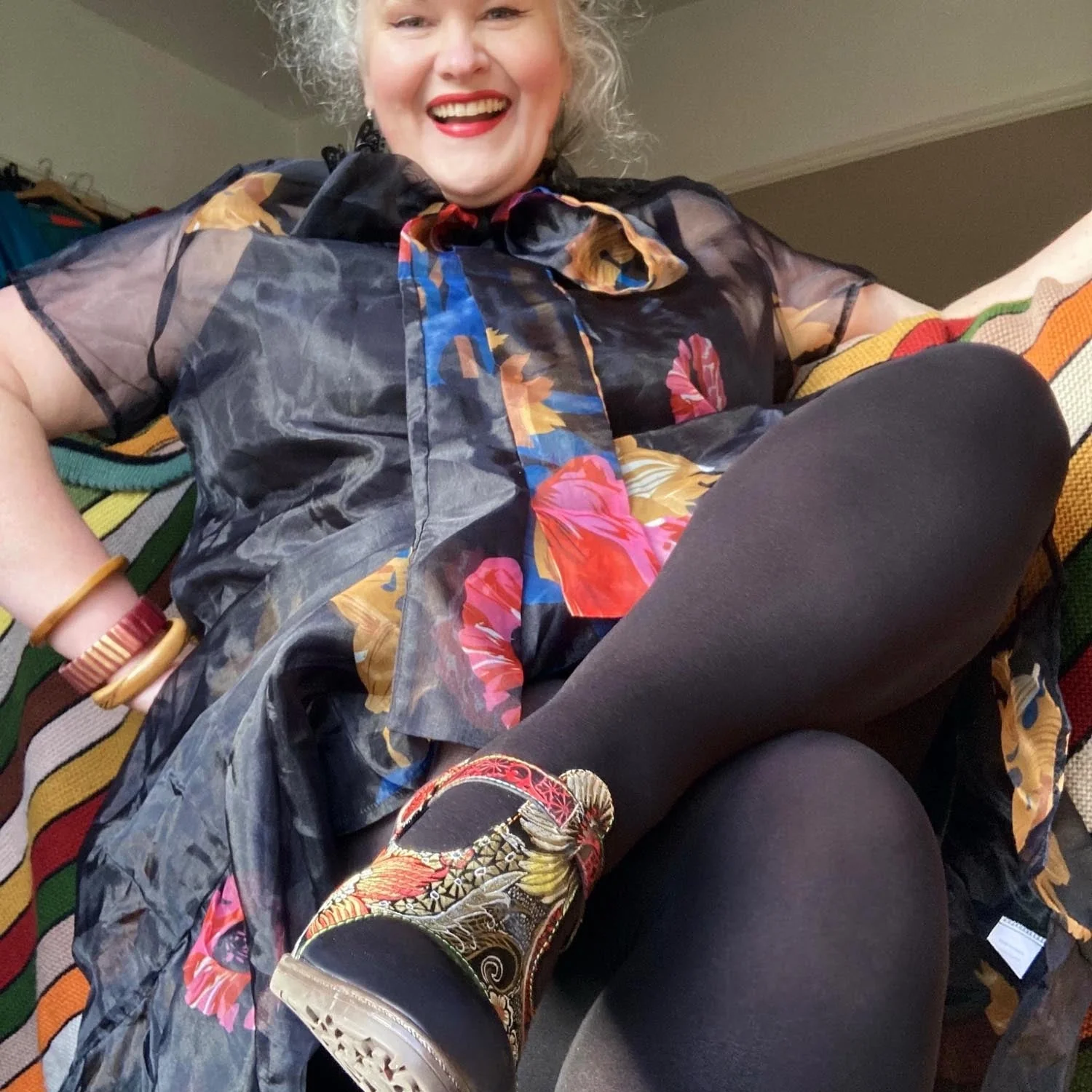 80 Denier Castor Oil Tights - Black - Zenithce