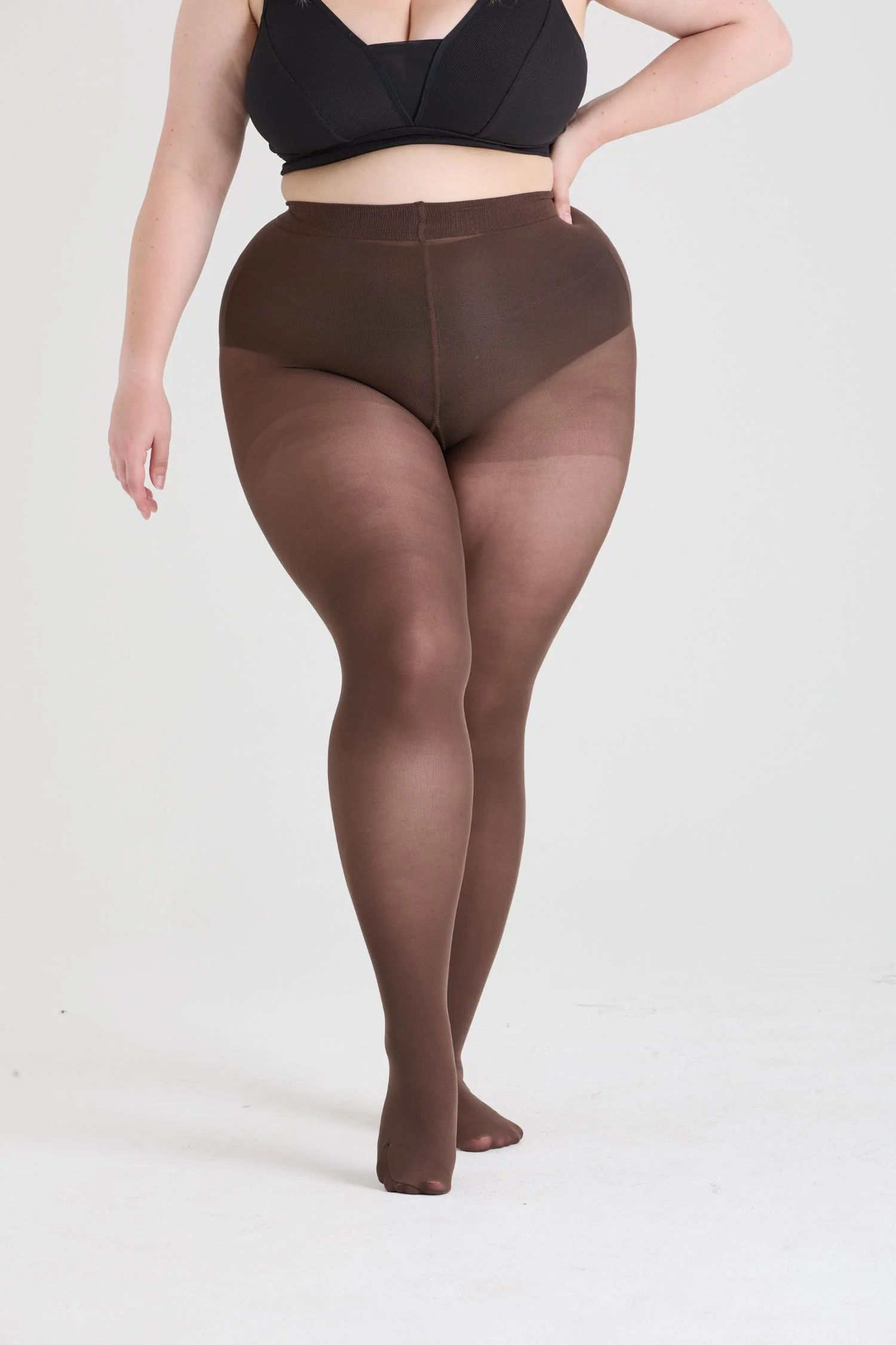 50 Denier Tights - Hot Chocolate - Zenithce