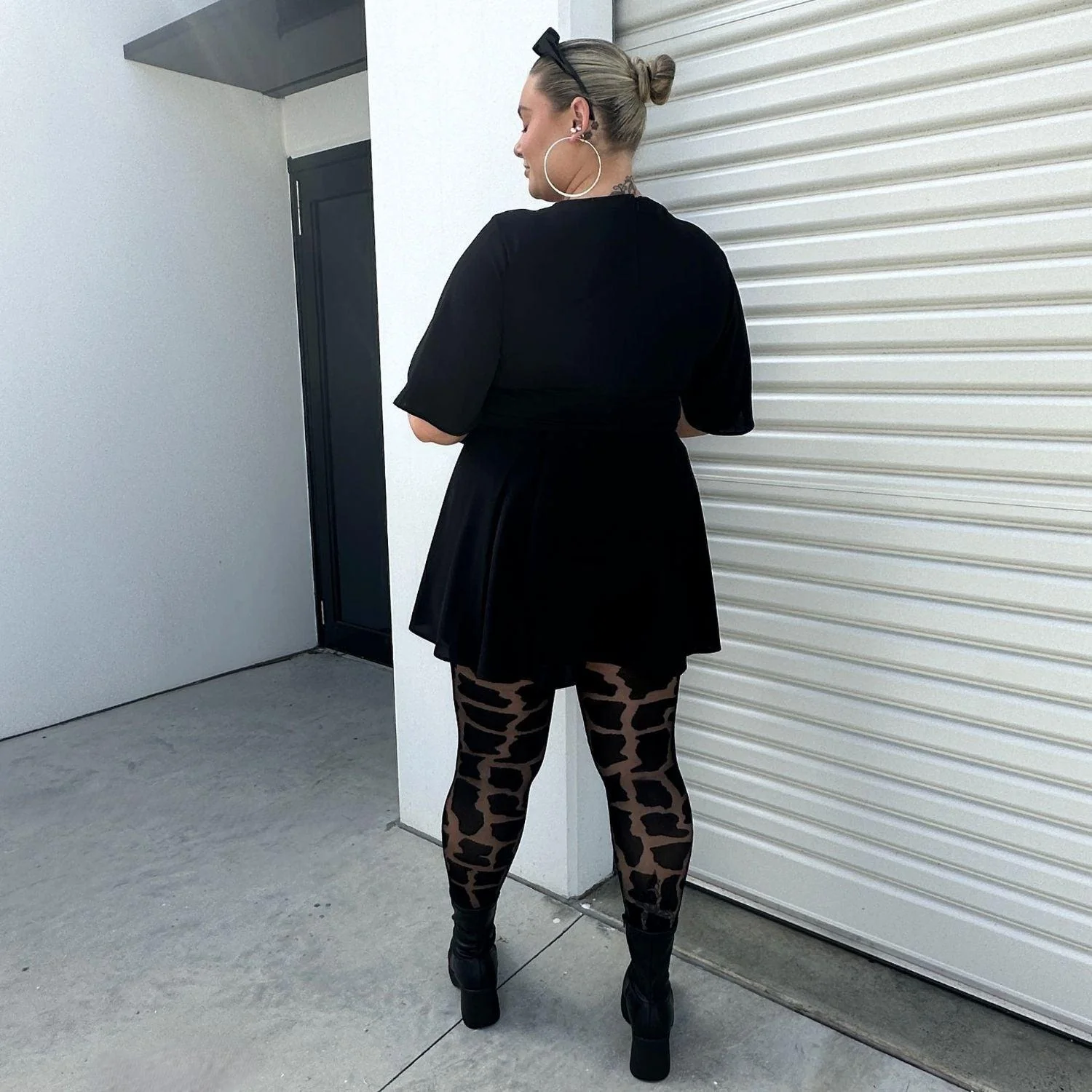 Your HighNess - Giraffe Print Tights - Zenithce