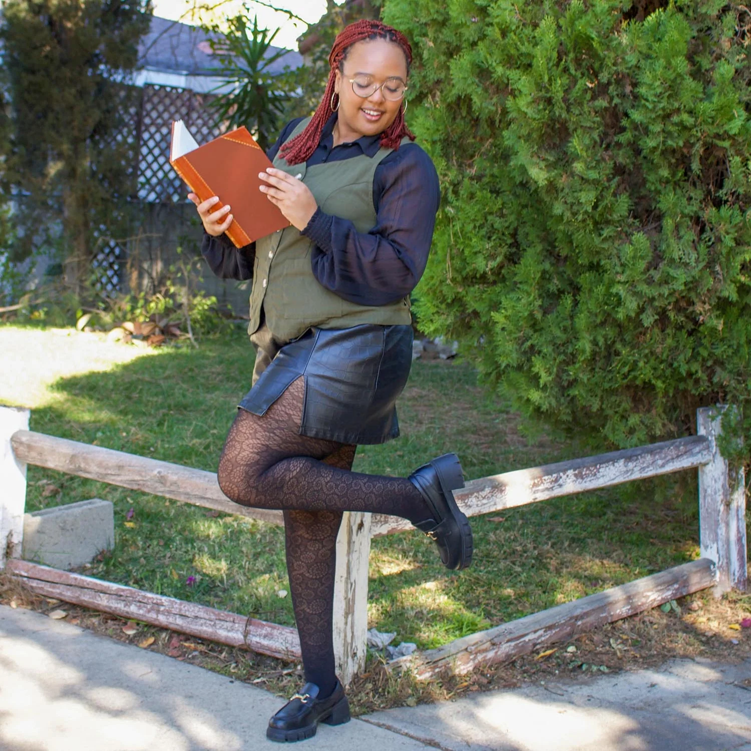 Ammonite Fossil Tights - Zenithce