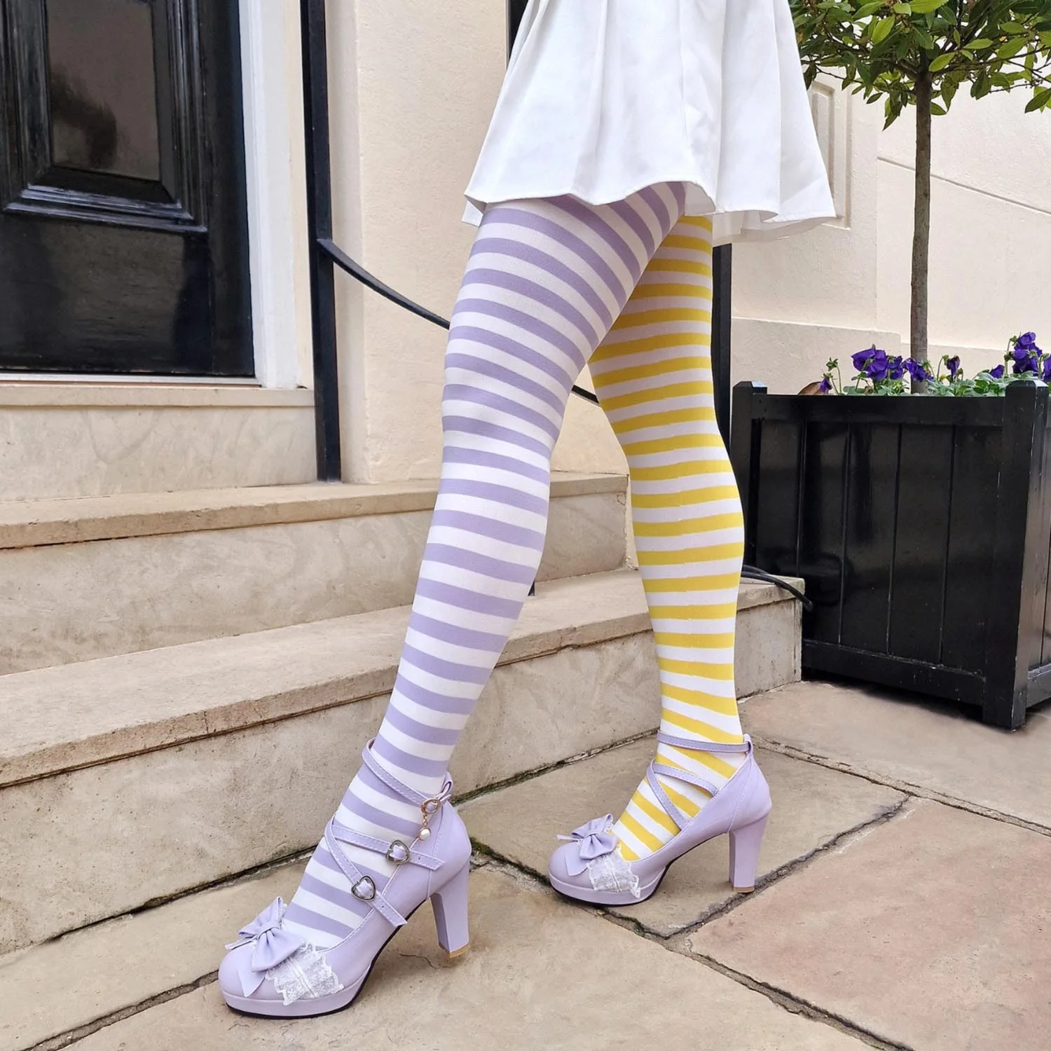 Duo Tights - Mellow Yellow - Zenithce