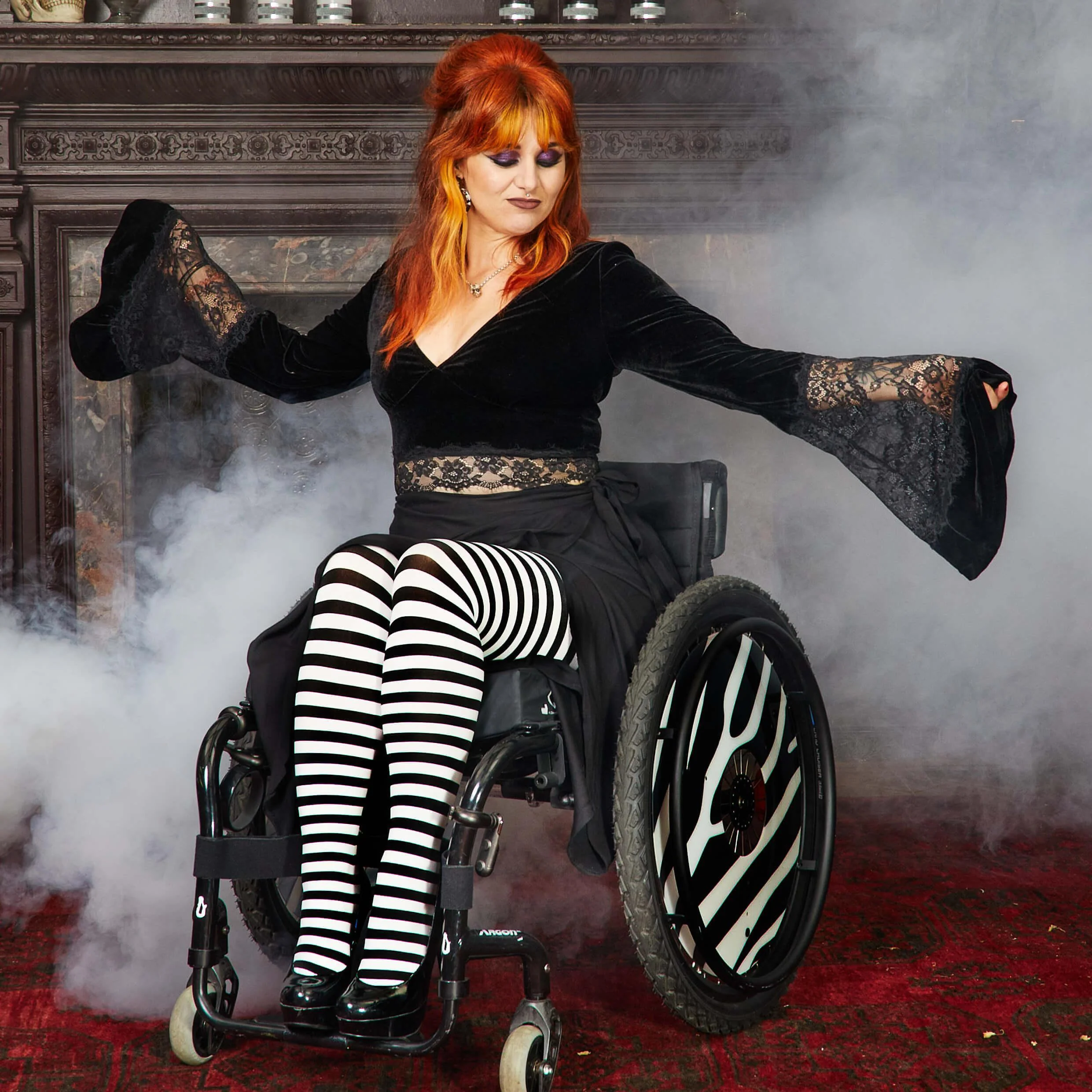 Striped Tights - Witch - Zenithce