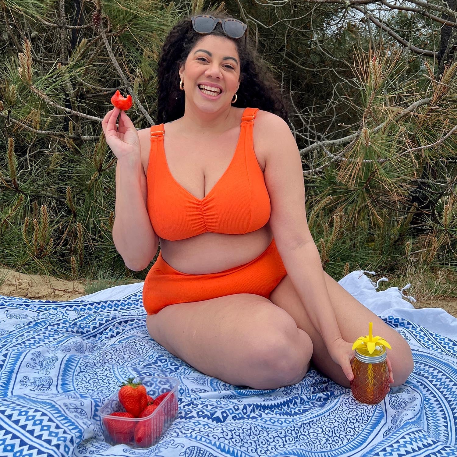 Tidelands Bikini Top - Zest - Zenithce