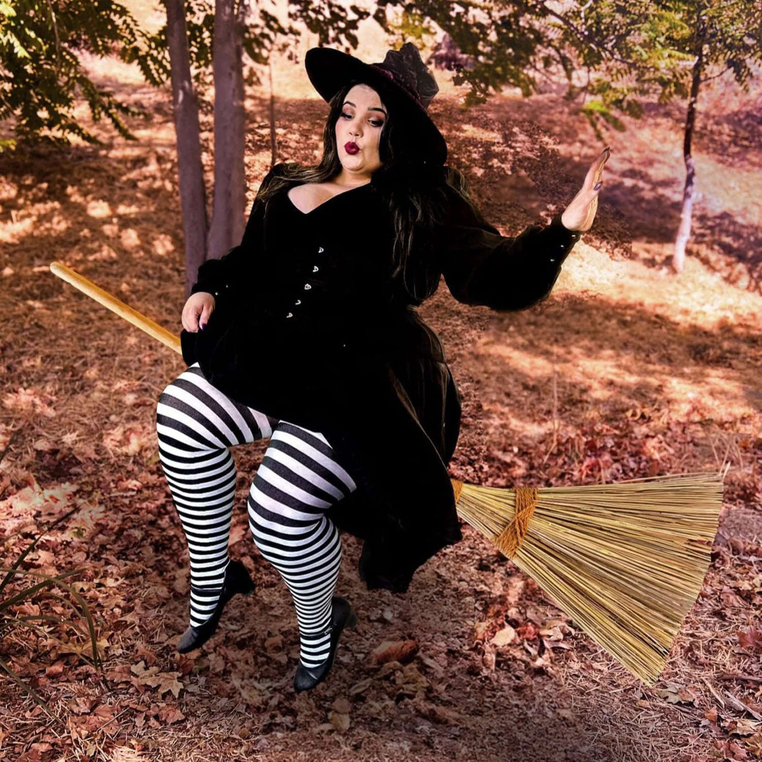 Striped Tights - Witch - Zenithce