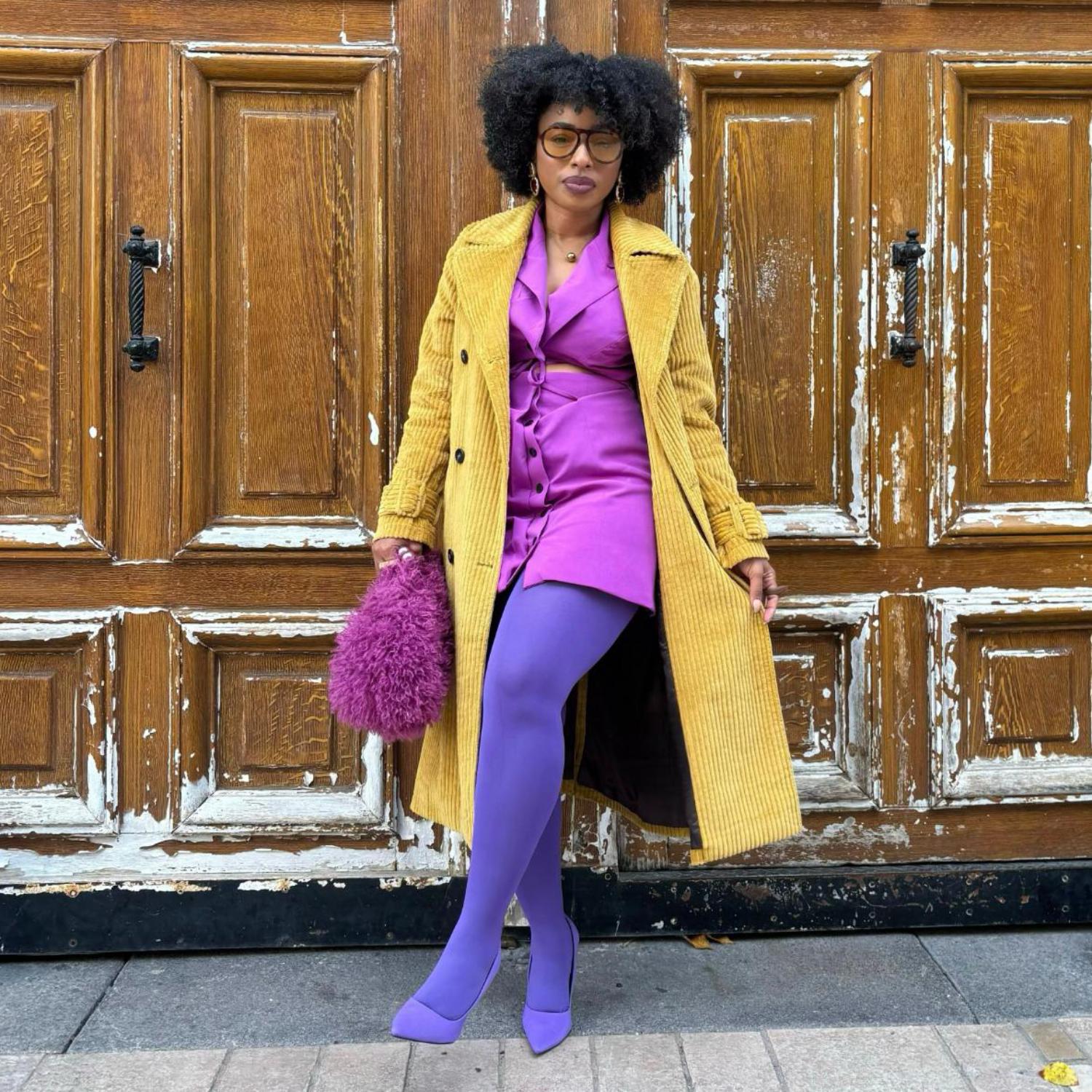 120 Denier Tights - Iris - Zenithce