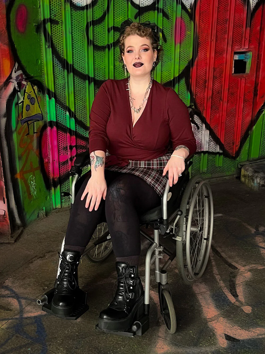 Organic Cotton Wrap Top - Roast - Zenithce