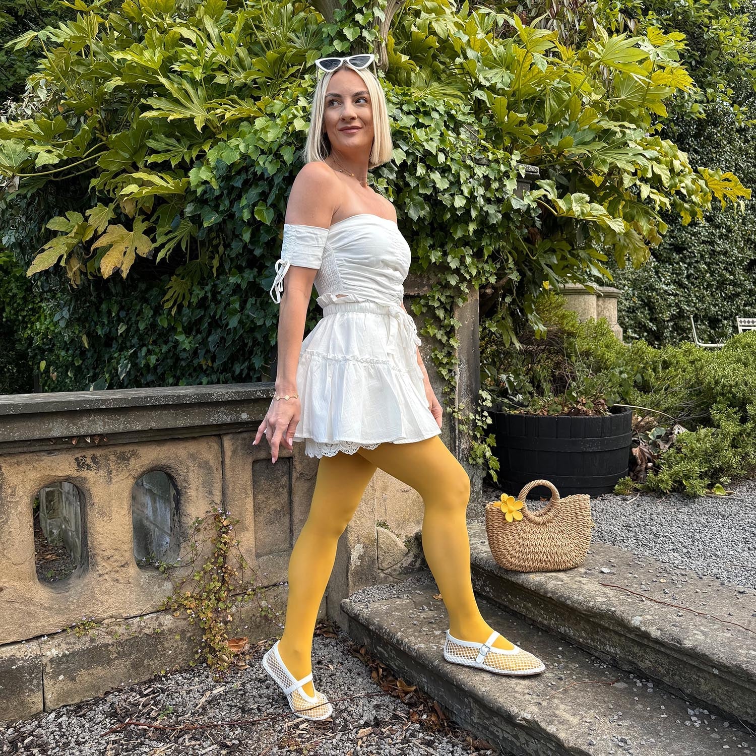 50 Denier Tights - Mimosa - Zenithce