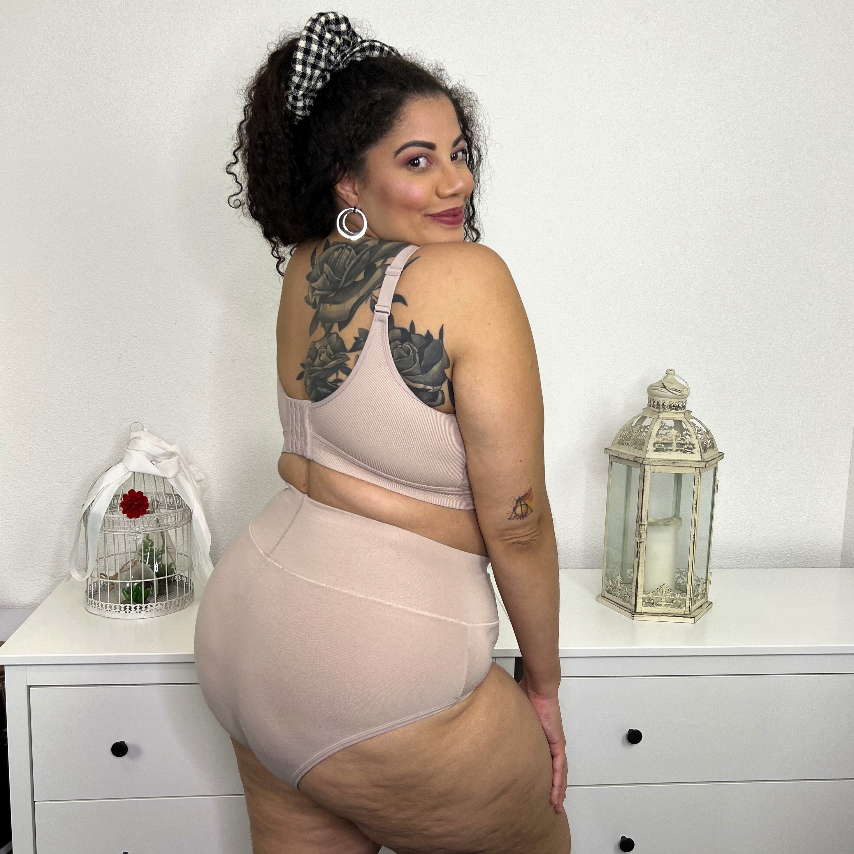 Everyday Ribbed Bra - Milk Bottle - Zenithce