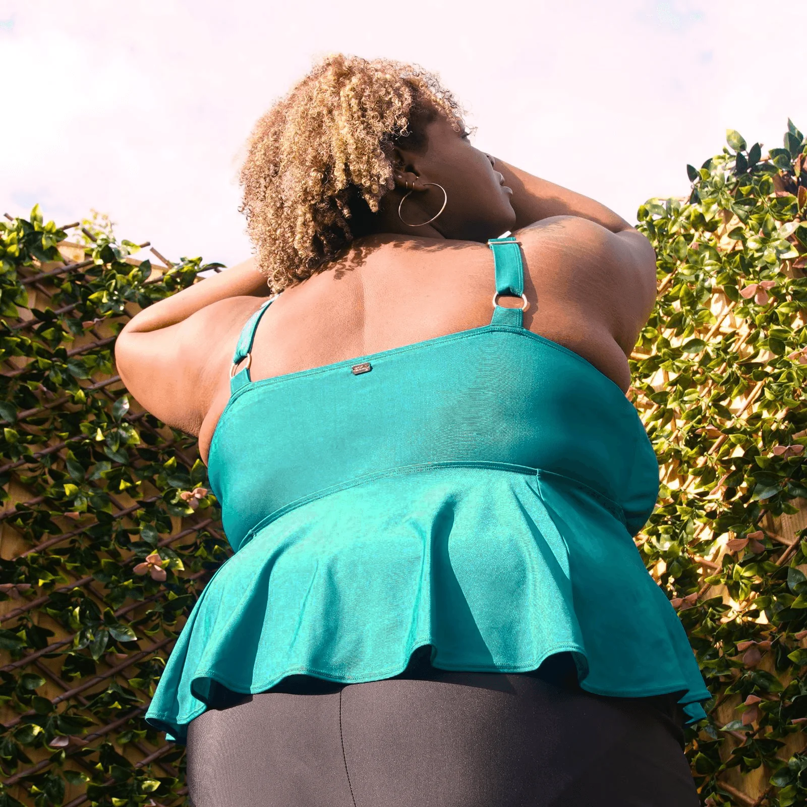 Who you gonna call? Bikini Top - Teal - Zenithce