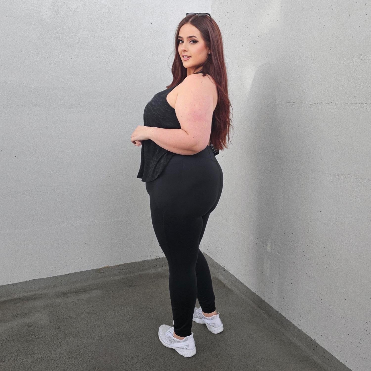 Wrap Back Vest - Black - Zenithce