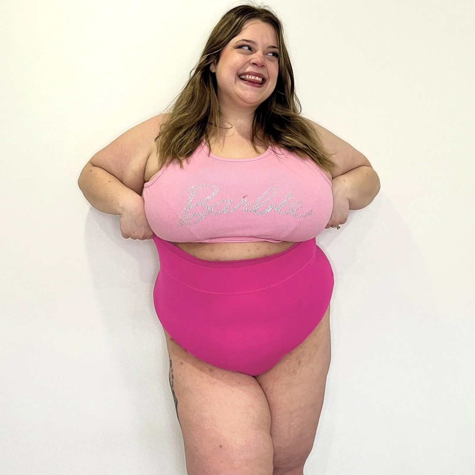 Organic Cotton Super High Waist Knickers - Barbara - Zenithce