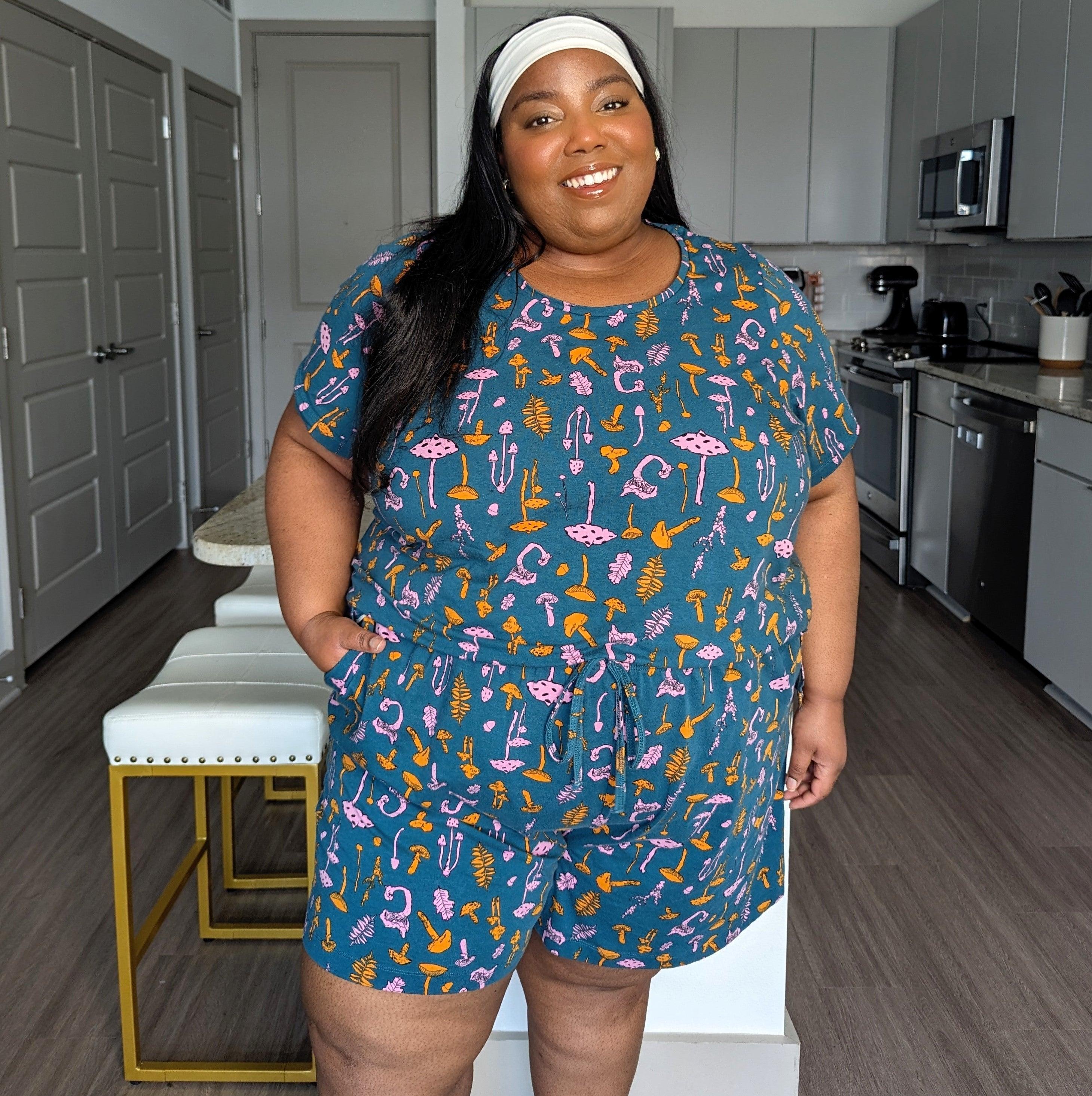 Organic Cotton PJ Top - Mushie Patch - Zenithce