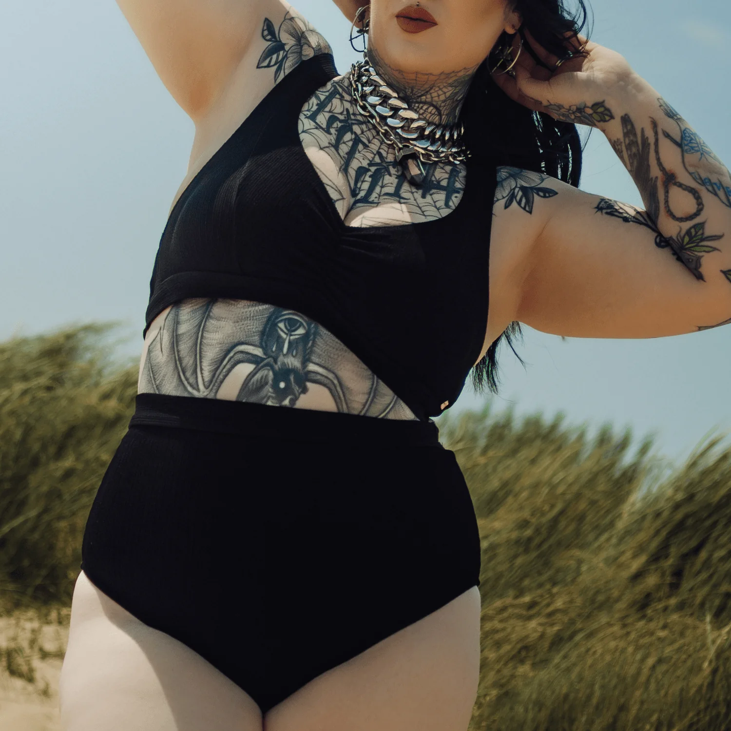 Tidelands Bikini Bottoms - Black - Zenithce