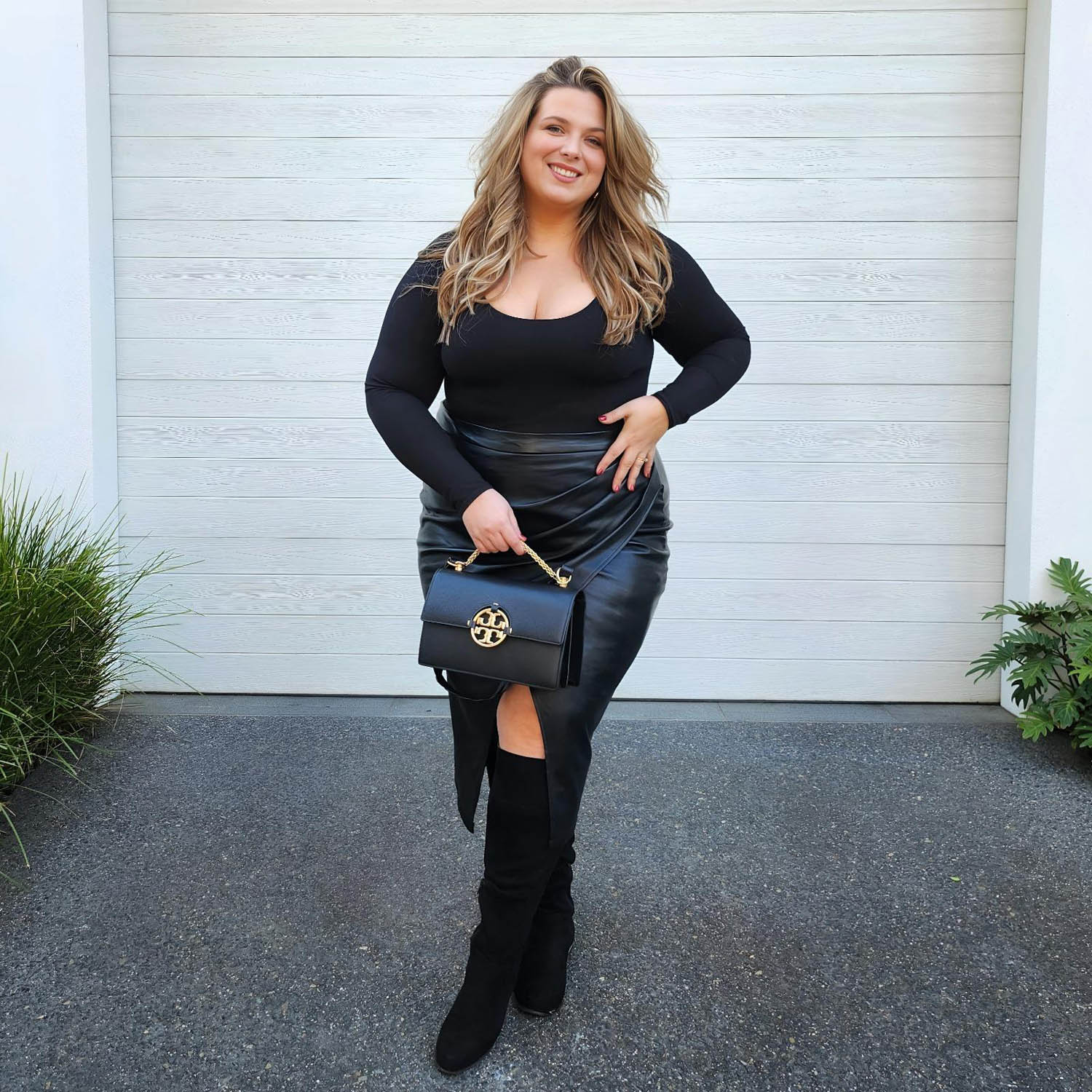 Long Sleeve Cotton Bodysuit - Zenithce