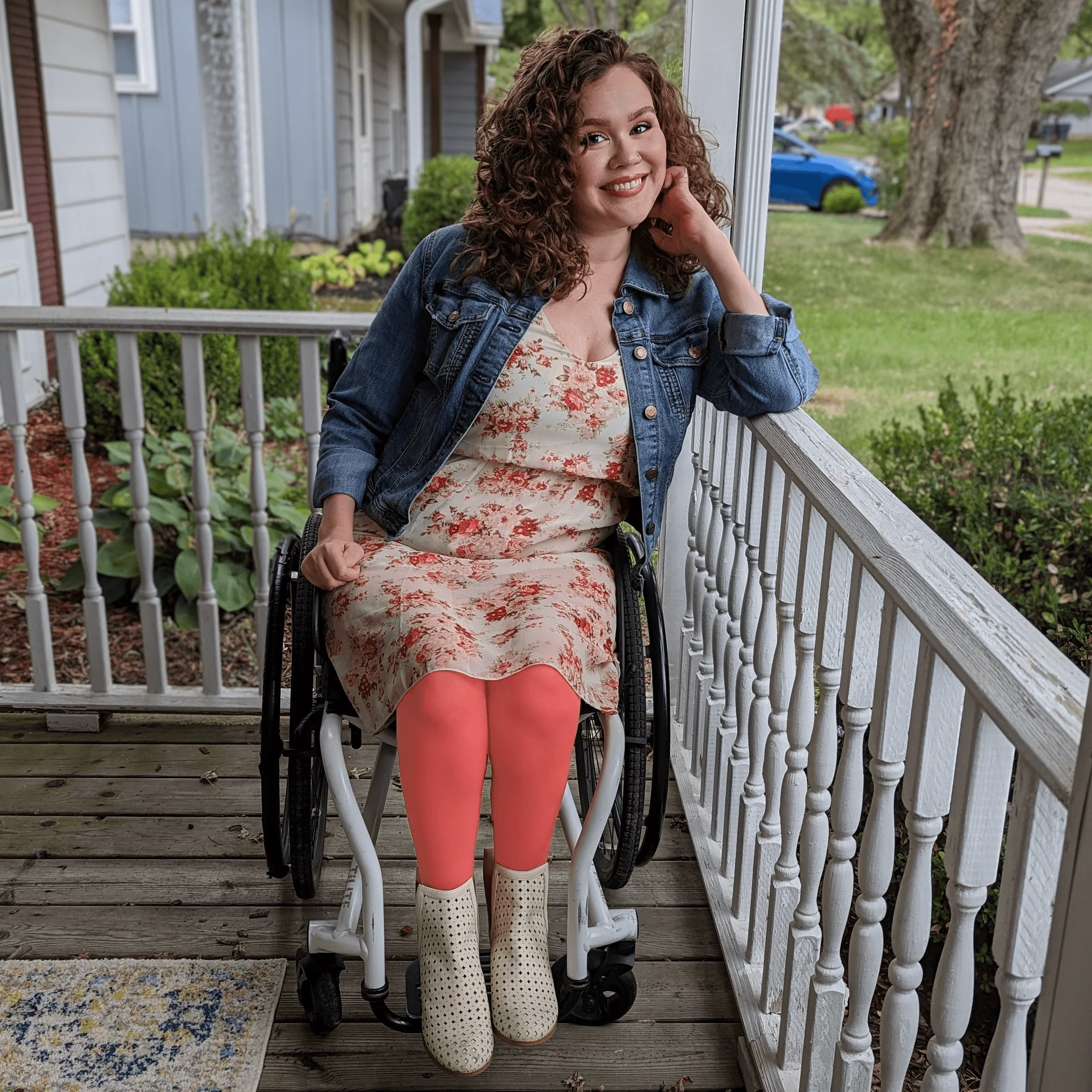 80 Denier Tights - Peach Party - Zenithce