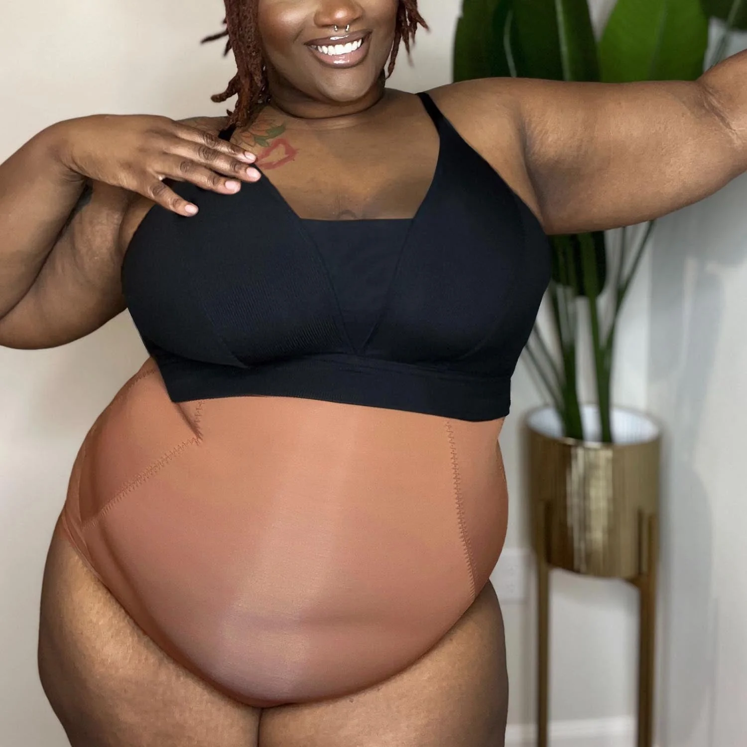 Smoothwear Super High Waist Knickers - Opulent - Zenithce