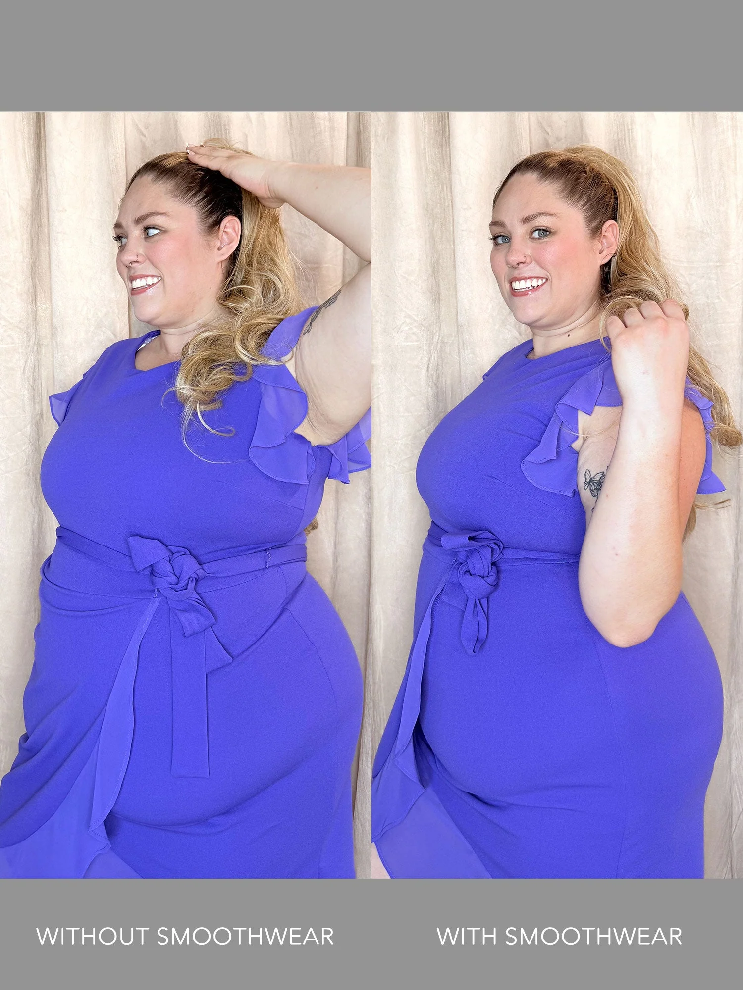 Smoothwear Open Bust Bodysuit - Blissful - Zenithce