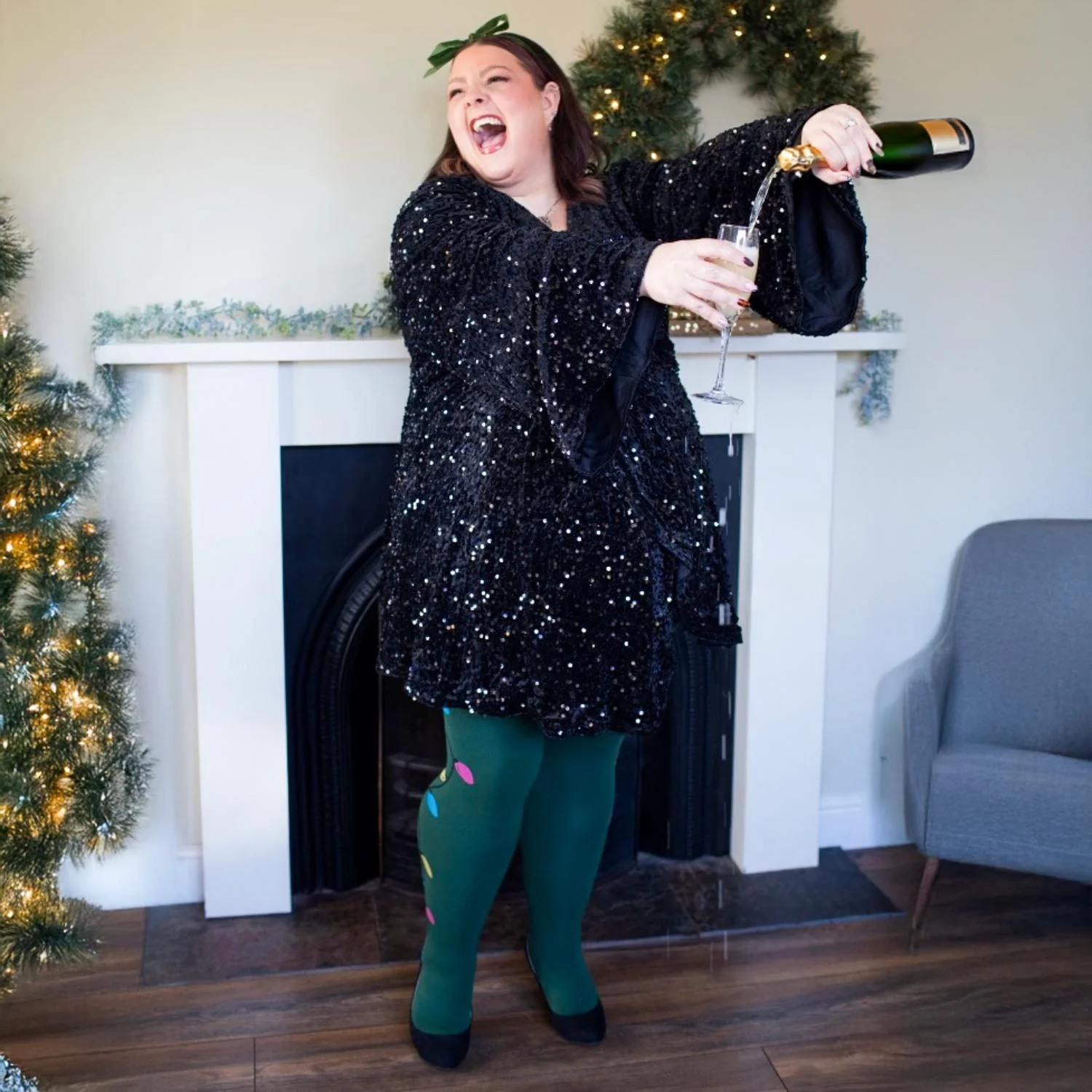 Christmas Tights - Fairy Lights - Zenithce