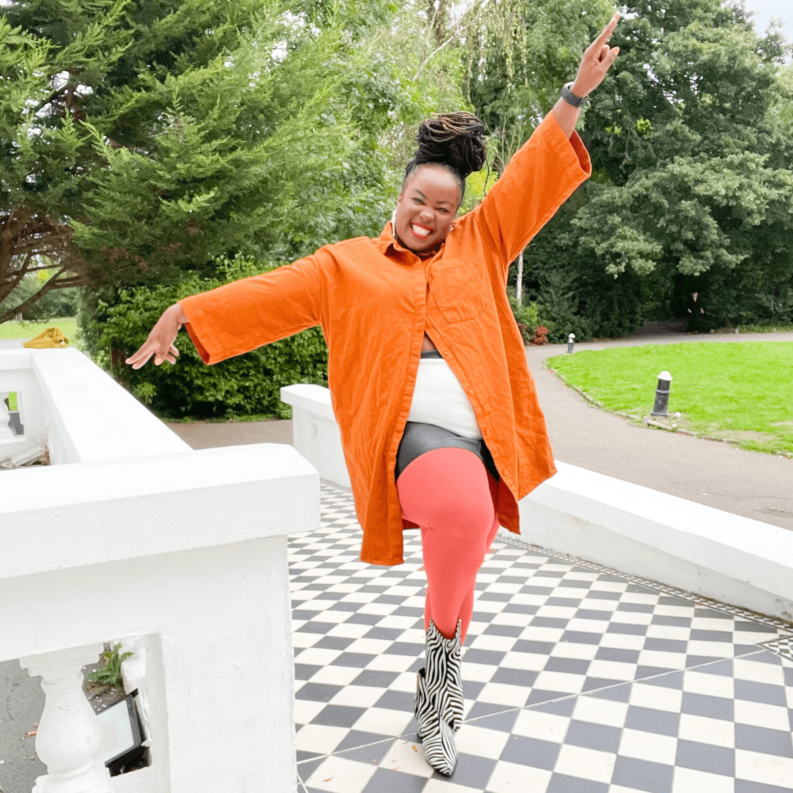 80 Denier Tights - Peach Party - Zenithce