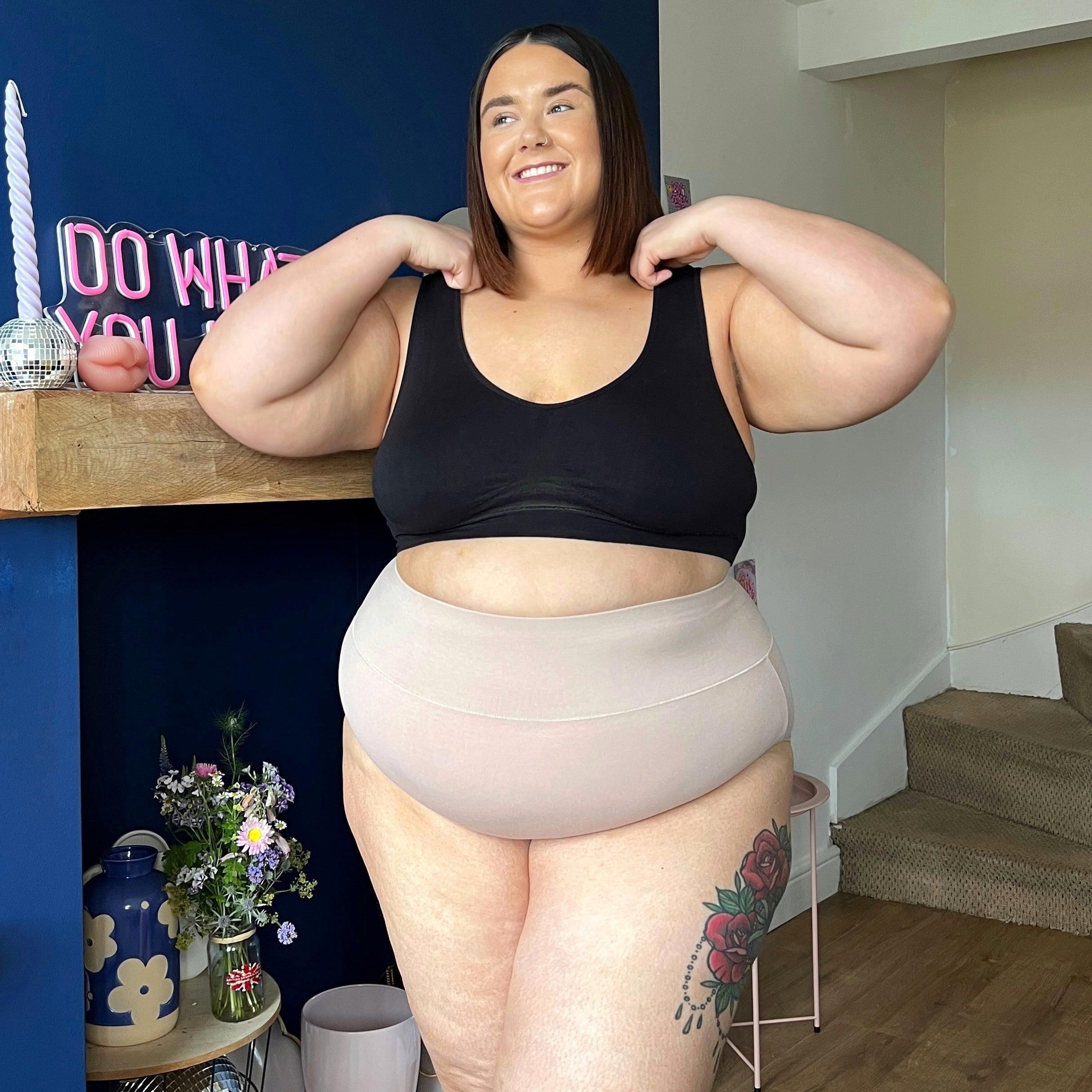 Organic Cotton Full Brief Knickers - Milk Bottle - Zenithce