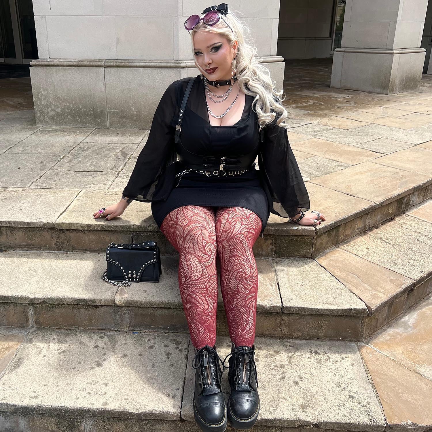 Thighs The Limit Fishnets - Timewarp - Roast - Zenithce