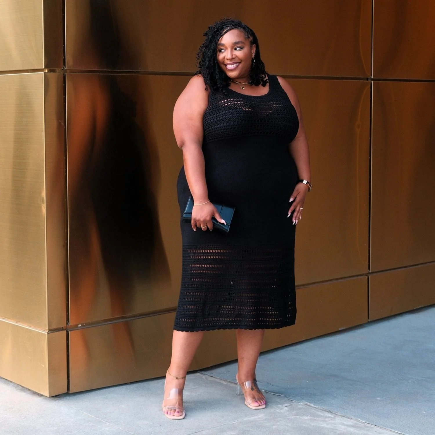 Porto Fino Midi Dress - Tobacco - Zenithce