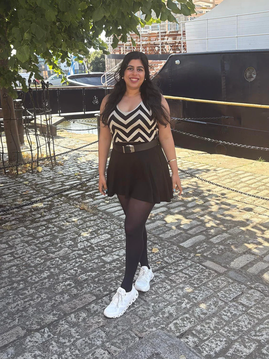 Stay Cool 80 Denier Tights - Black - Zenithce