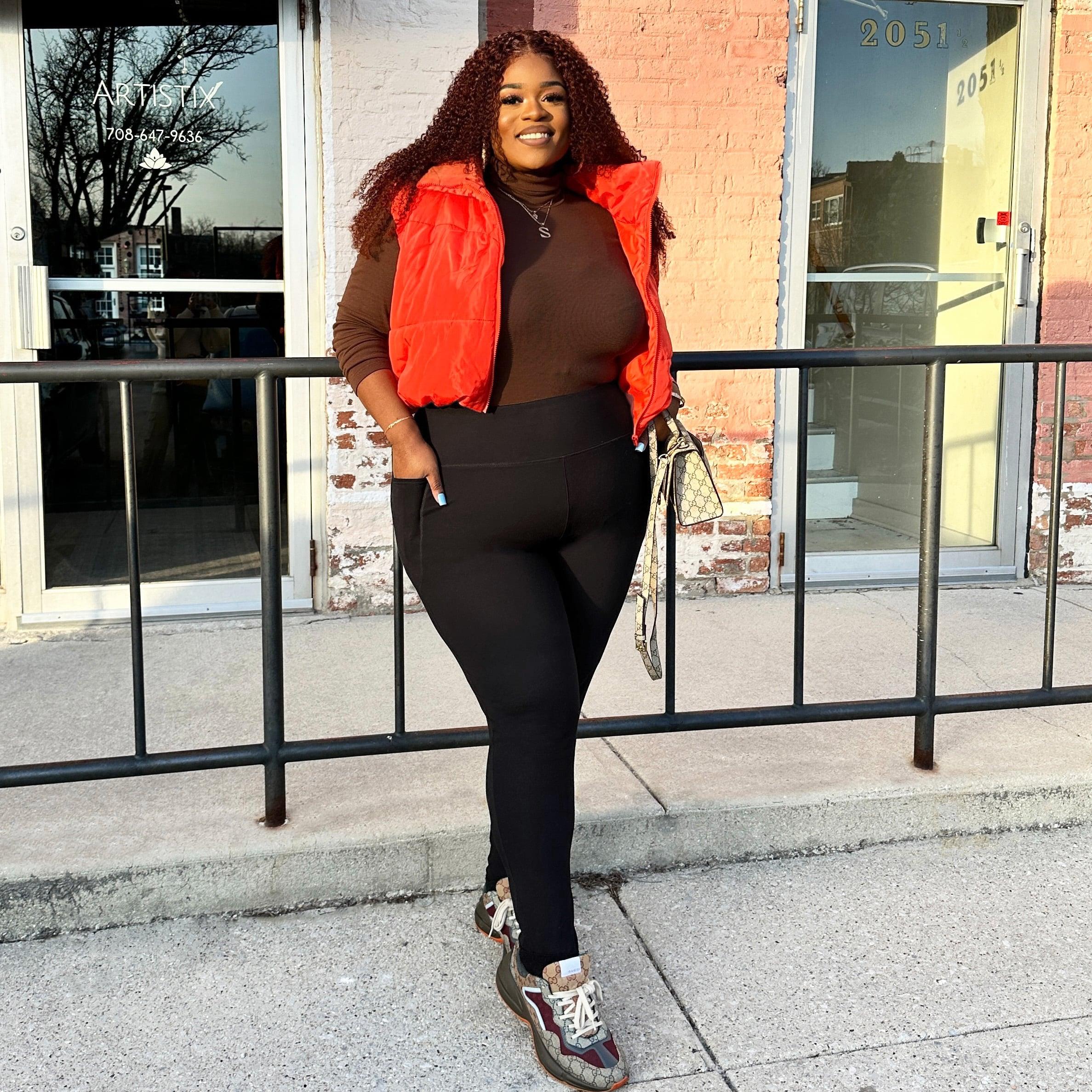 Squat Proof Leggings (Long) - Black (V2) - 3 Pairs in Black - Zenithce