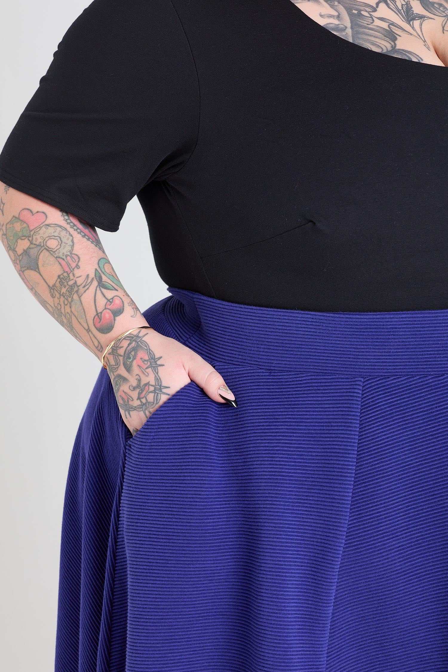 Ottoman Flare Skirt - Aretha - Zenithce