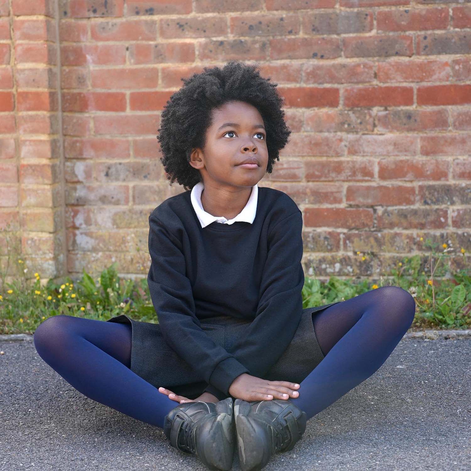 Kids Tights - Navy - Zenithce