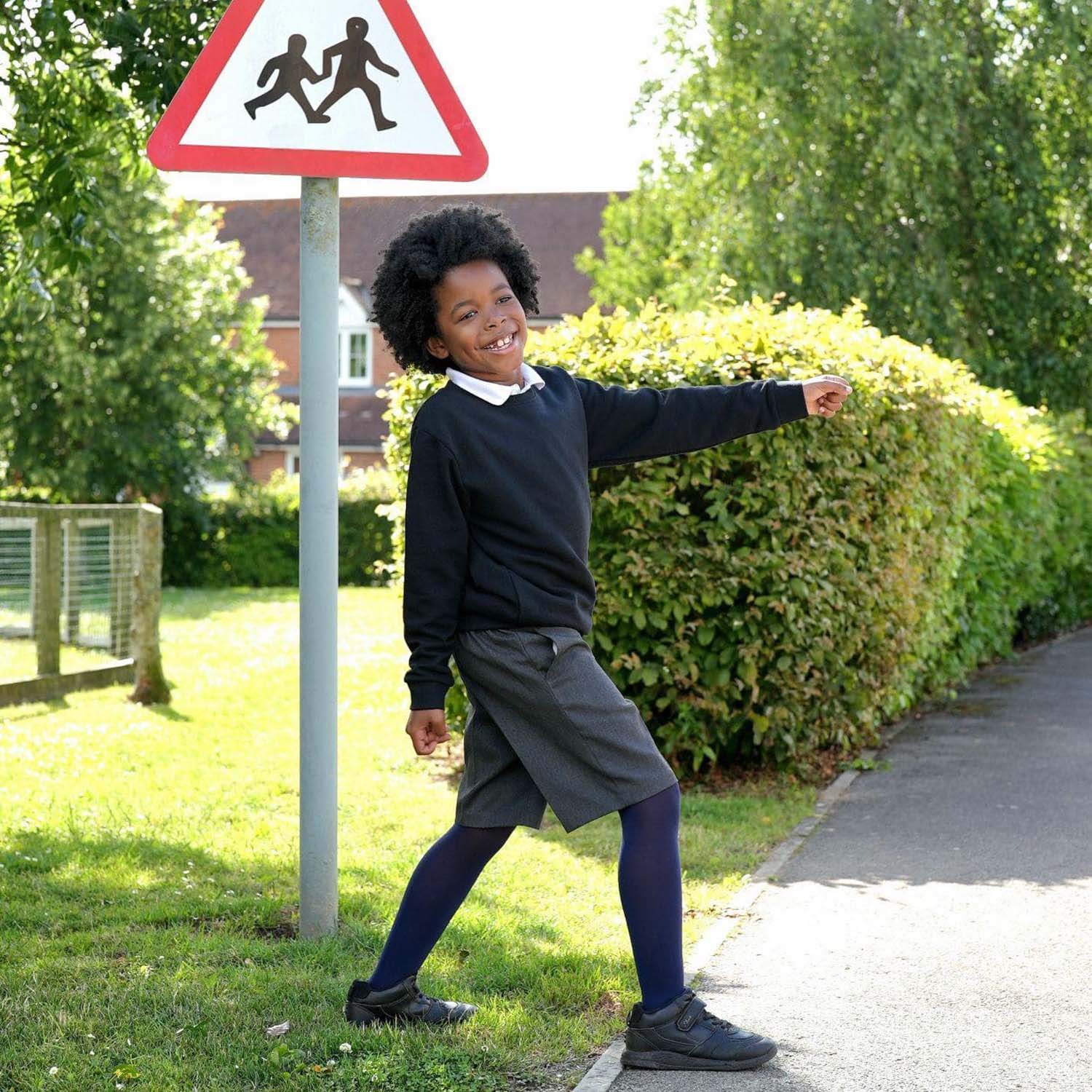 Kids Tights - Navy - Zenithce