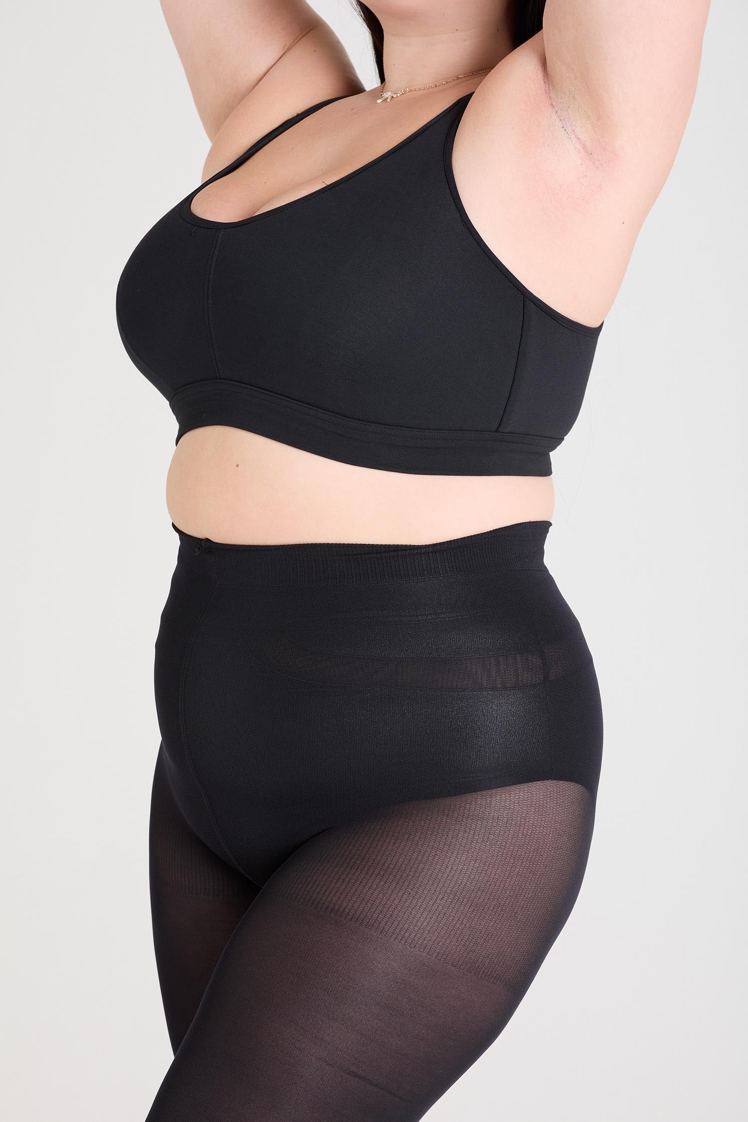 Stay Cool 80 Denier Tights - Black - Zenithce