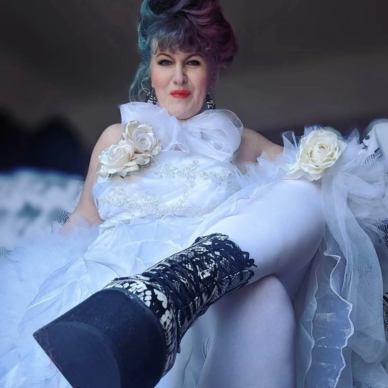 80 Denier Tights - Snowball - Zenithce