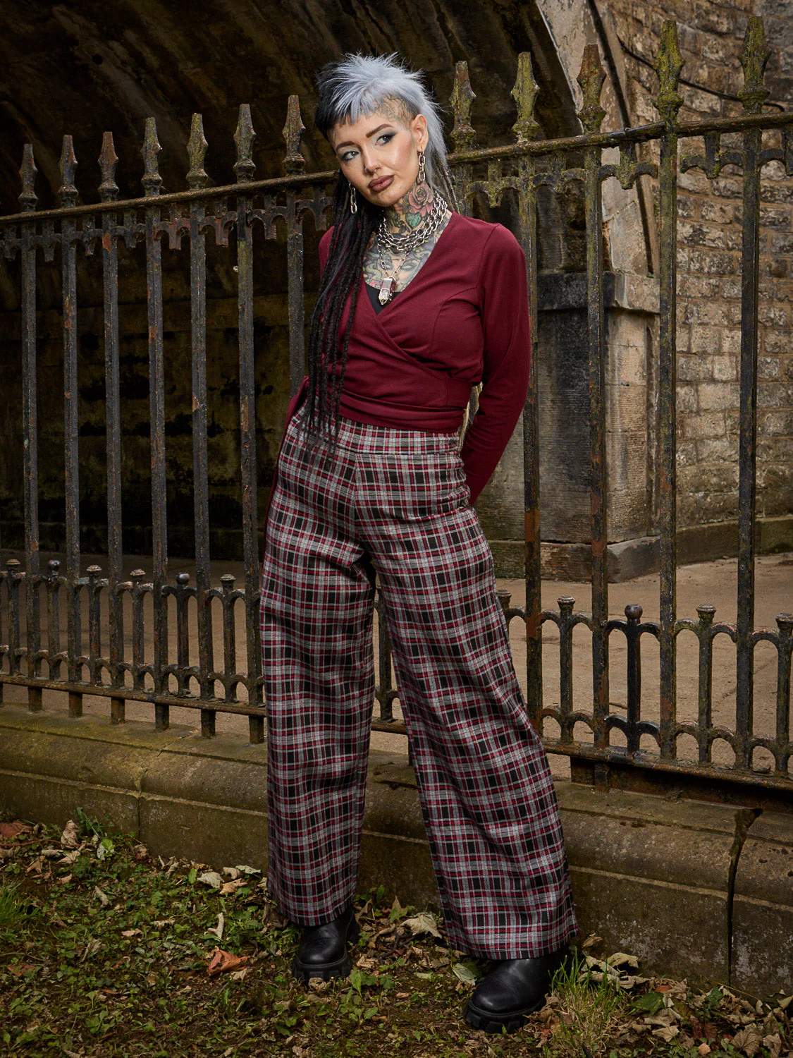 Organic Cotton Wrap Top - Roast - Zenithce