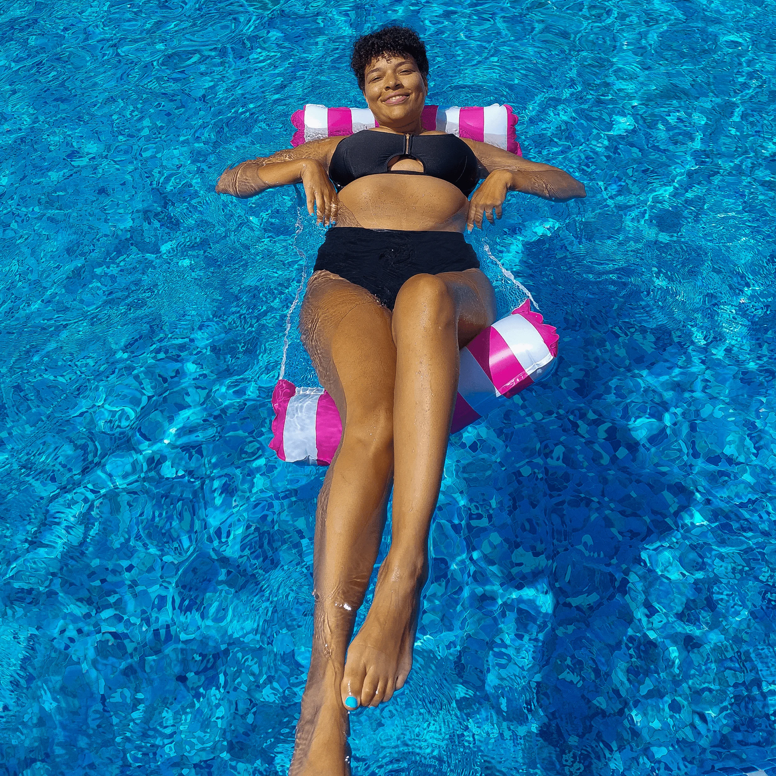 Hasta La Vista Bikini Bottoms - Black - Zenithce