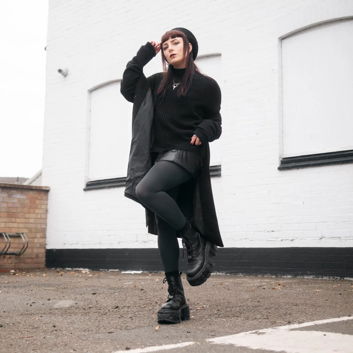 120 Denier Tights - Storm Cloud - Zenithce