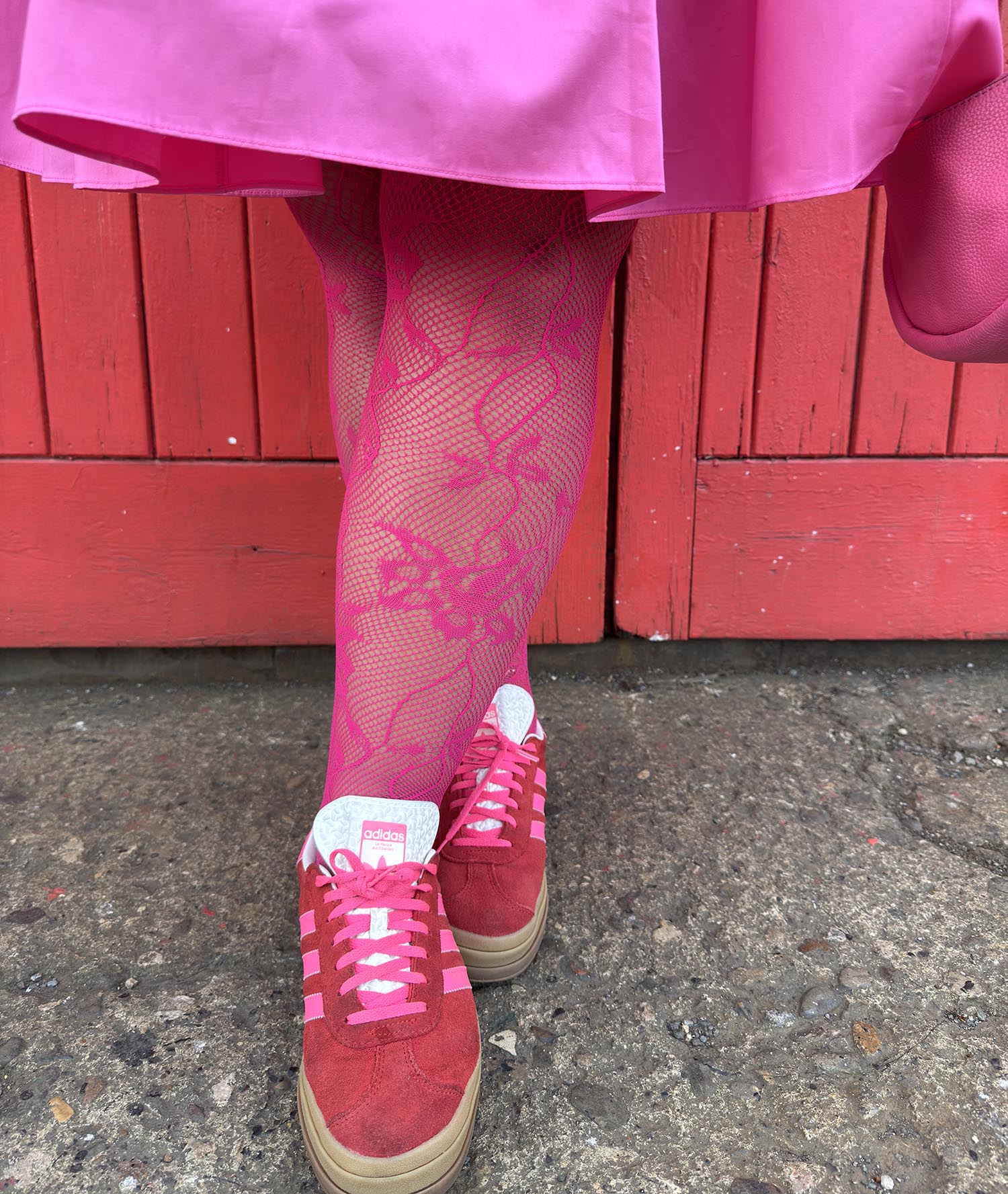 Riff Raff Fishnets - Pomegranate - Zenithce