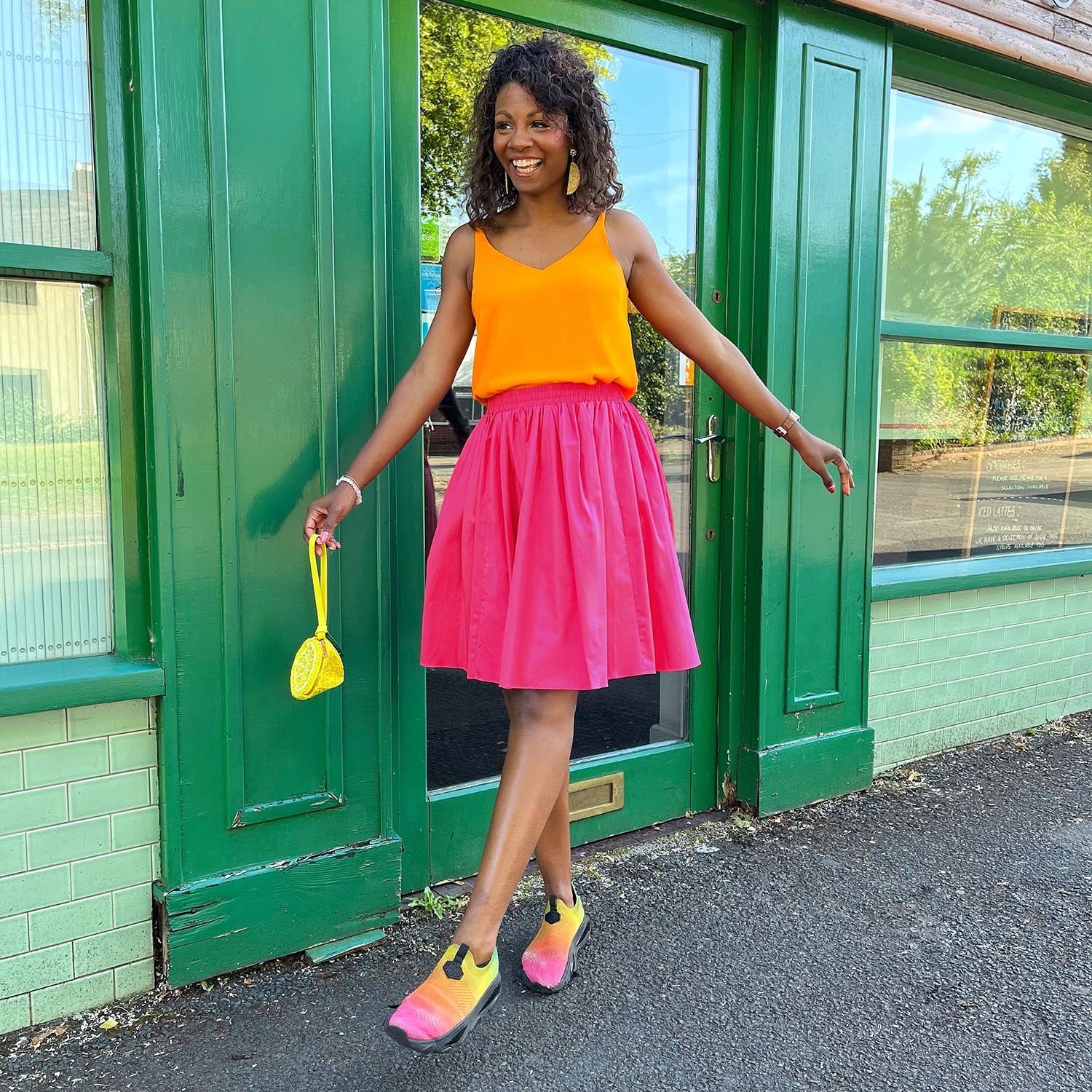 Poplin Skirt - Bubblegum - Zenithce