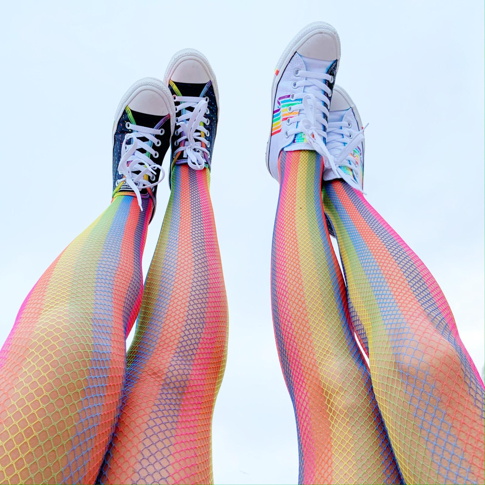 Fishnets - Rainbow - Zenithce