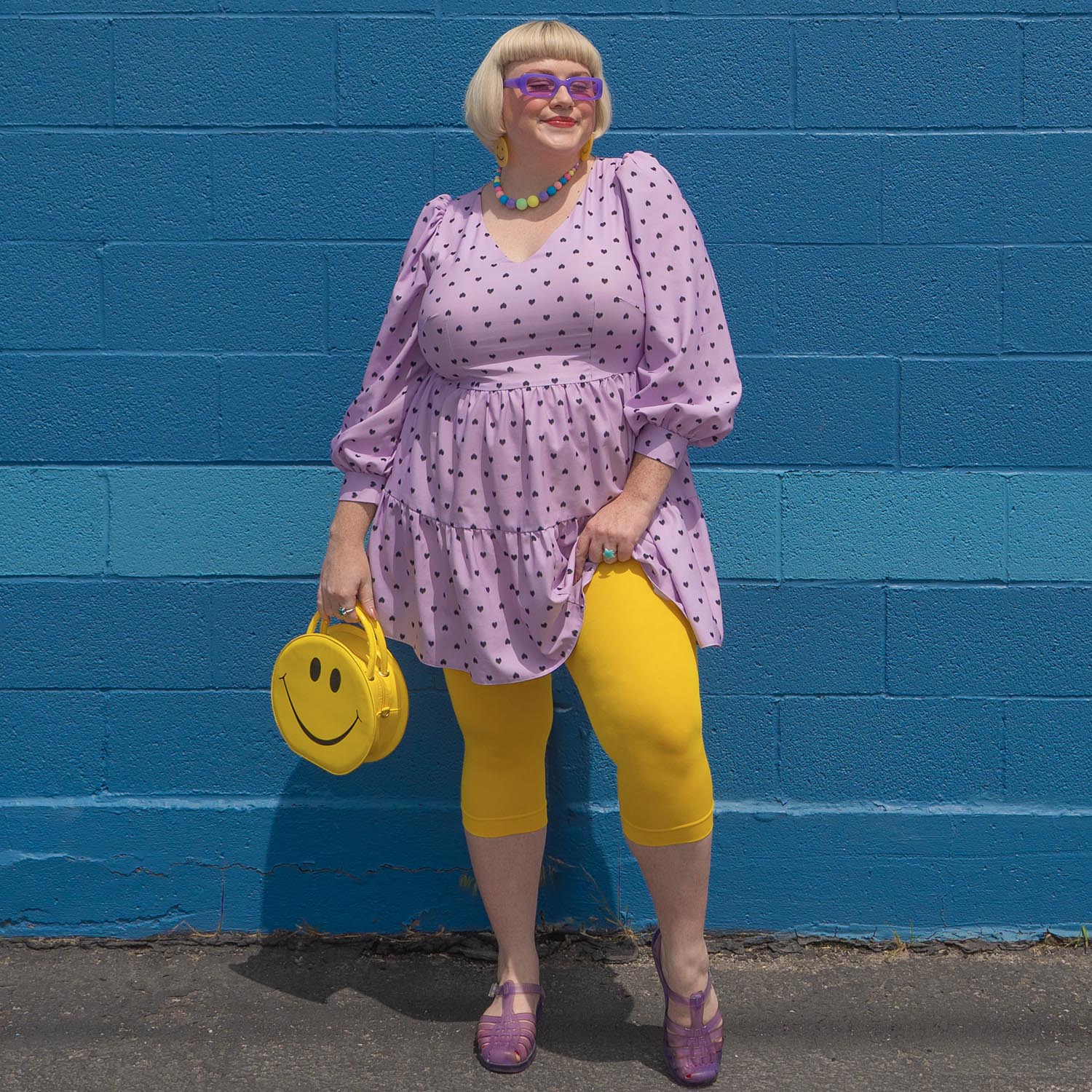 Stay Cool Capri Tights - Lemon - Zenithce