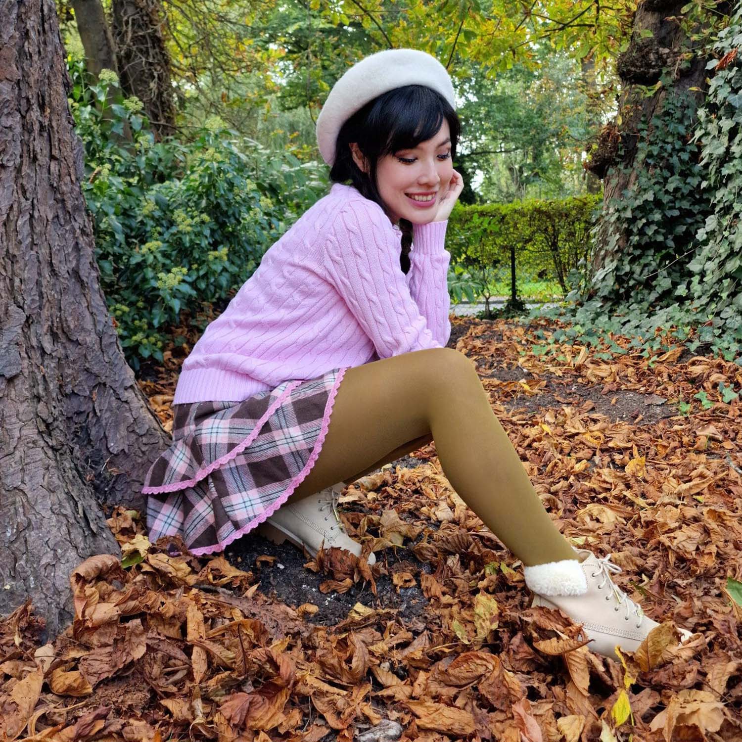 80 Denier Tights - Brown Sauce - Zenithce