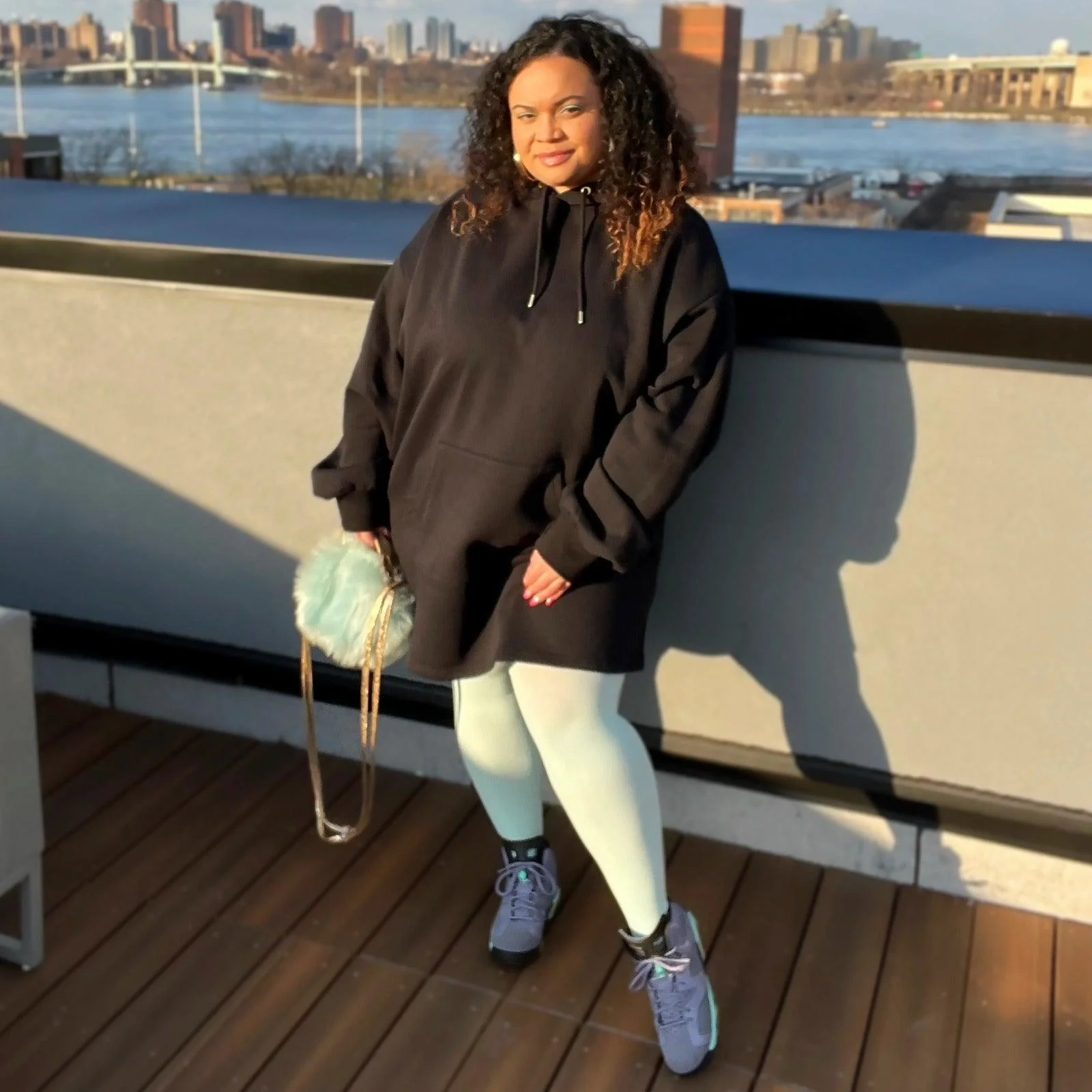 Organic Cotton Longline Hoodie - Zenithce